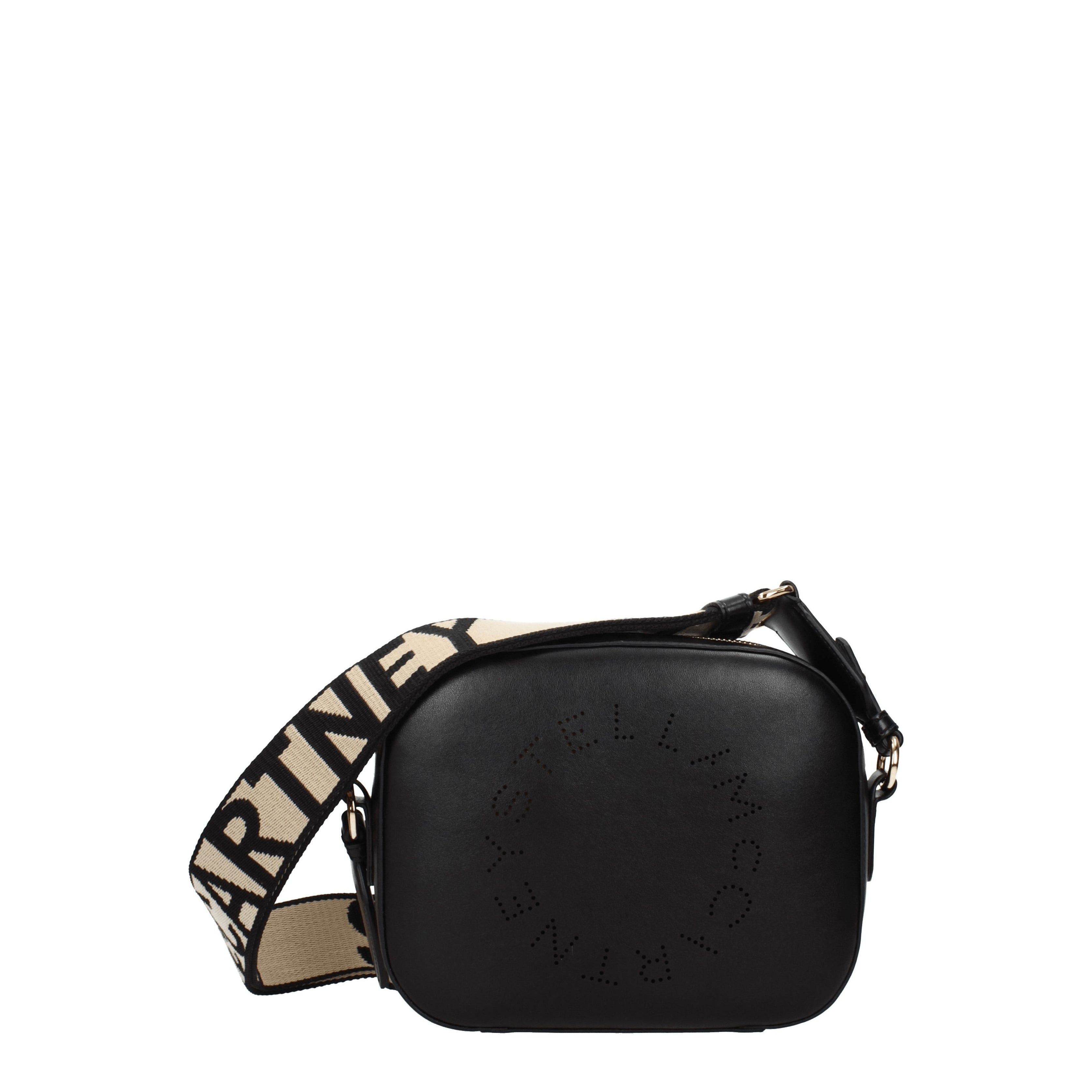Stella Mccartney Crossbody Bag In Eco Leather in Black, Women's