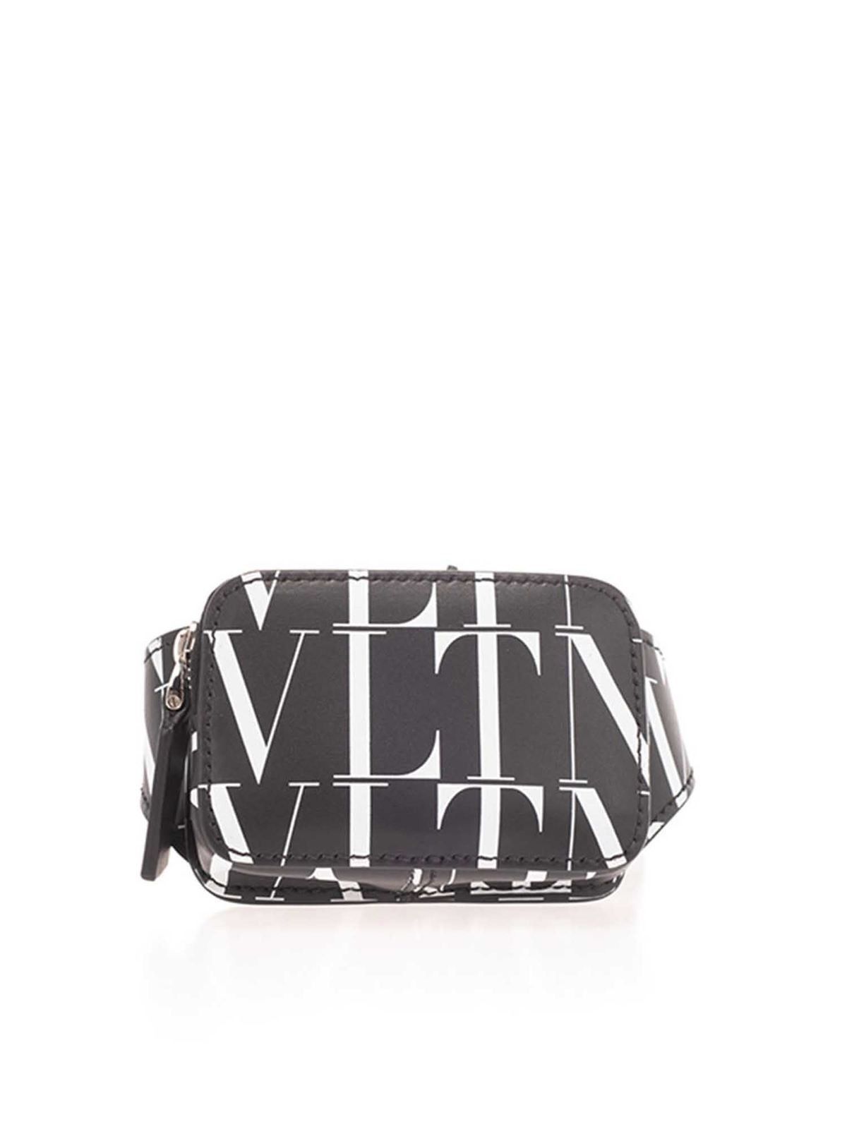 Valentino VALENTINO Leather VLTN Waist Belt Bag Size ONE SIZE - 4 Thumbnail