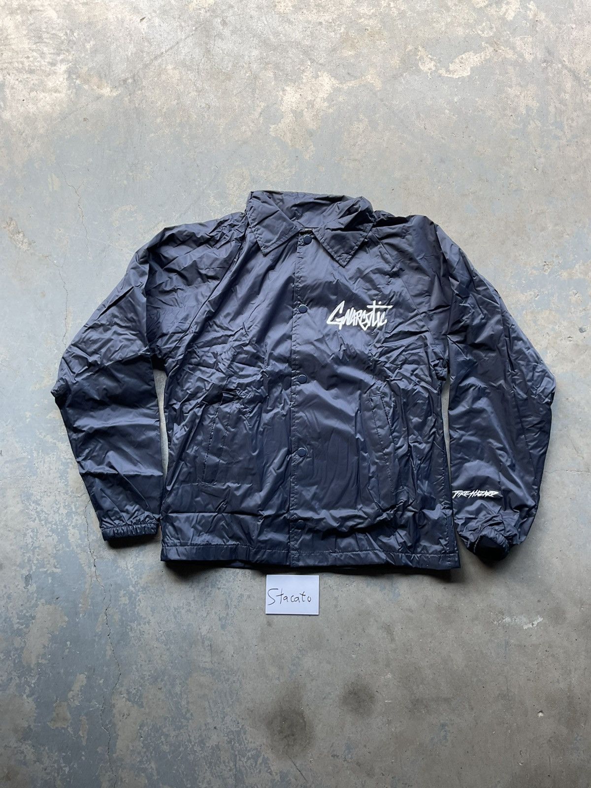 Gnarcotic Gnarcotic Lil Gnar Fire Hazard Windbreaker Navy Size US S / EU 44-46 / 1 - 1 Thumbnail