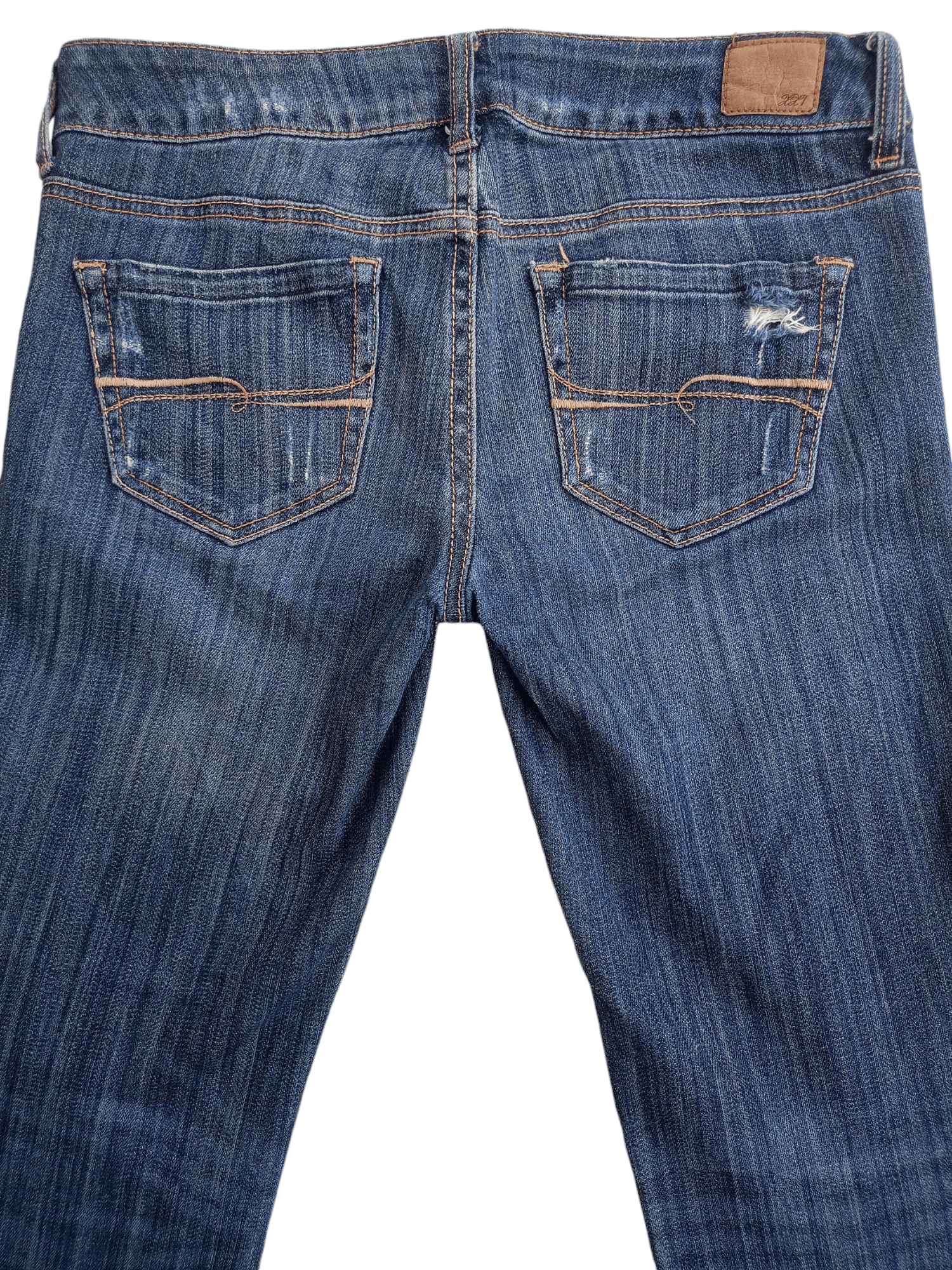 Forever 21 × Vintage XXL FOREVER 21 Boot Cut Distressed Vintage Streetwear Jeans Size 27" / US 4 / IT 40 - 22 Thumbnail