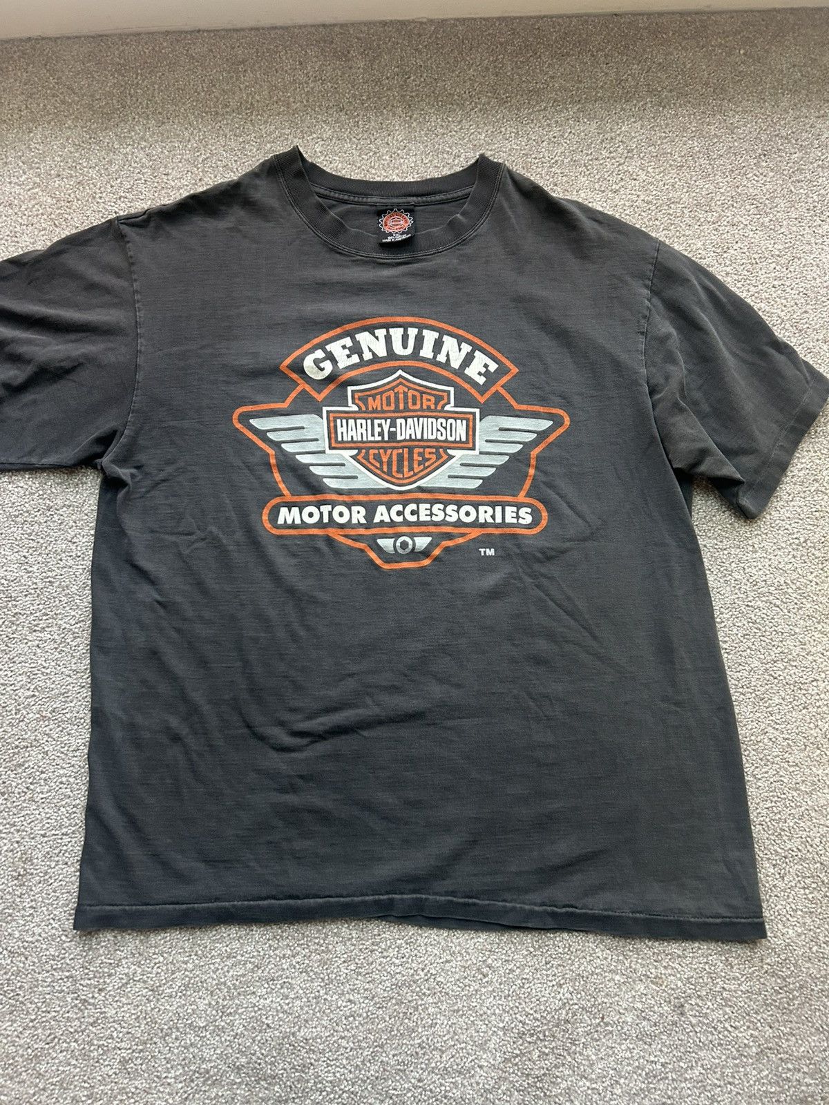 Harley Davidson Faded 1996 harley davidson tee Size US XXL / EU 58 / 5 - 1 Thumbnail