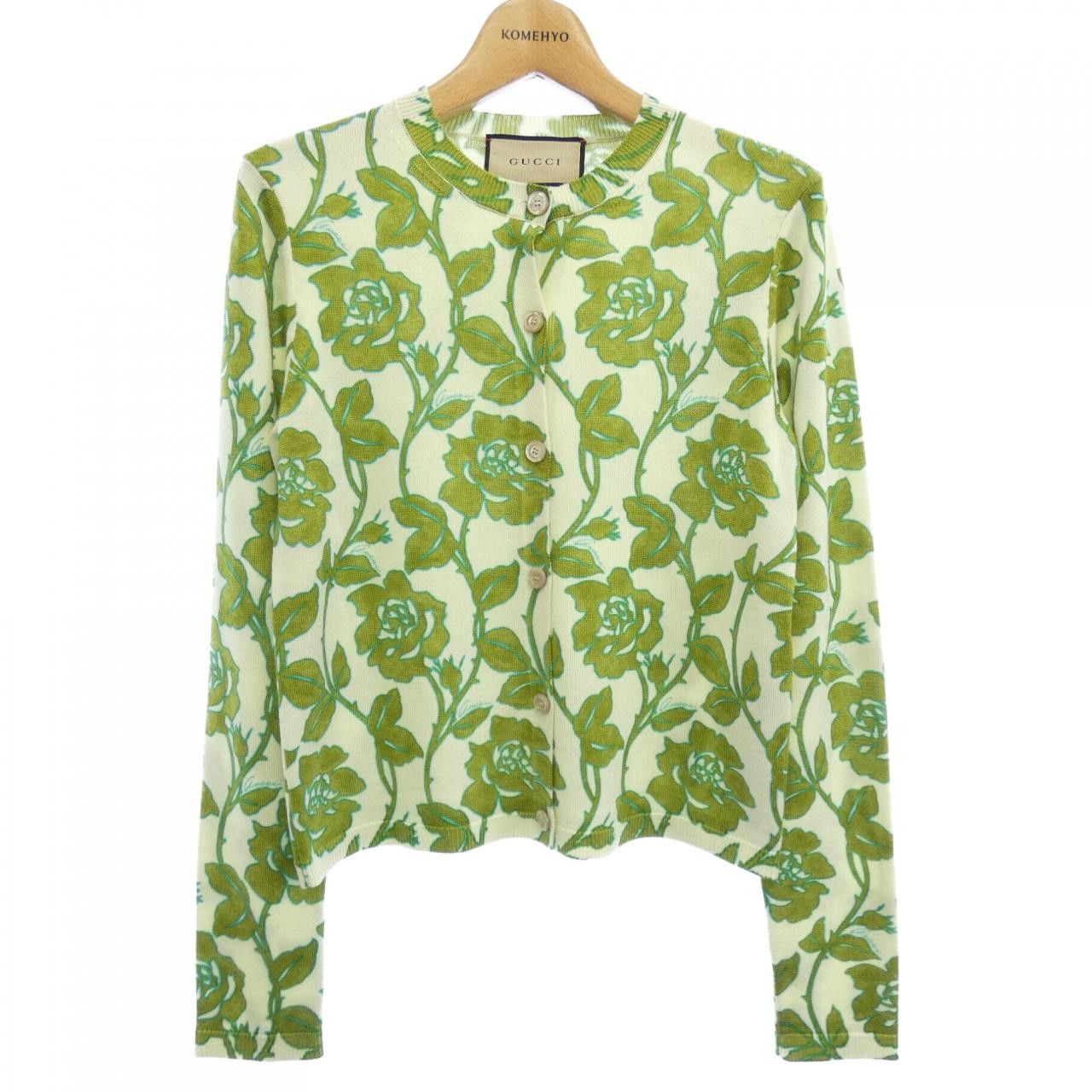 Gucci Gucci Gucci 782659 XKD0W Cardigan Cotton Tops 782659 XKD0W DUTY FREE for USA Size ONE SIZE - 1 Thumbnail