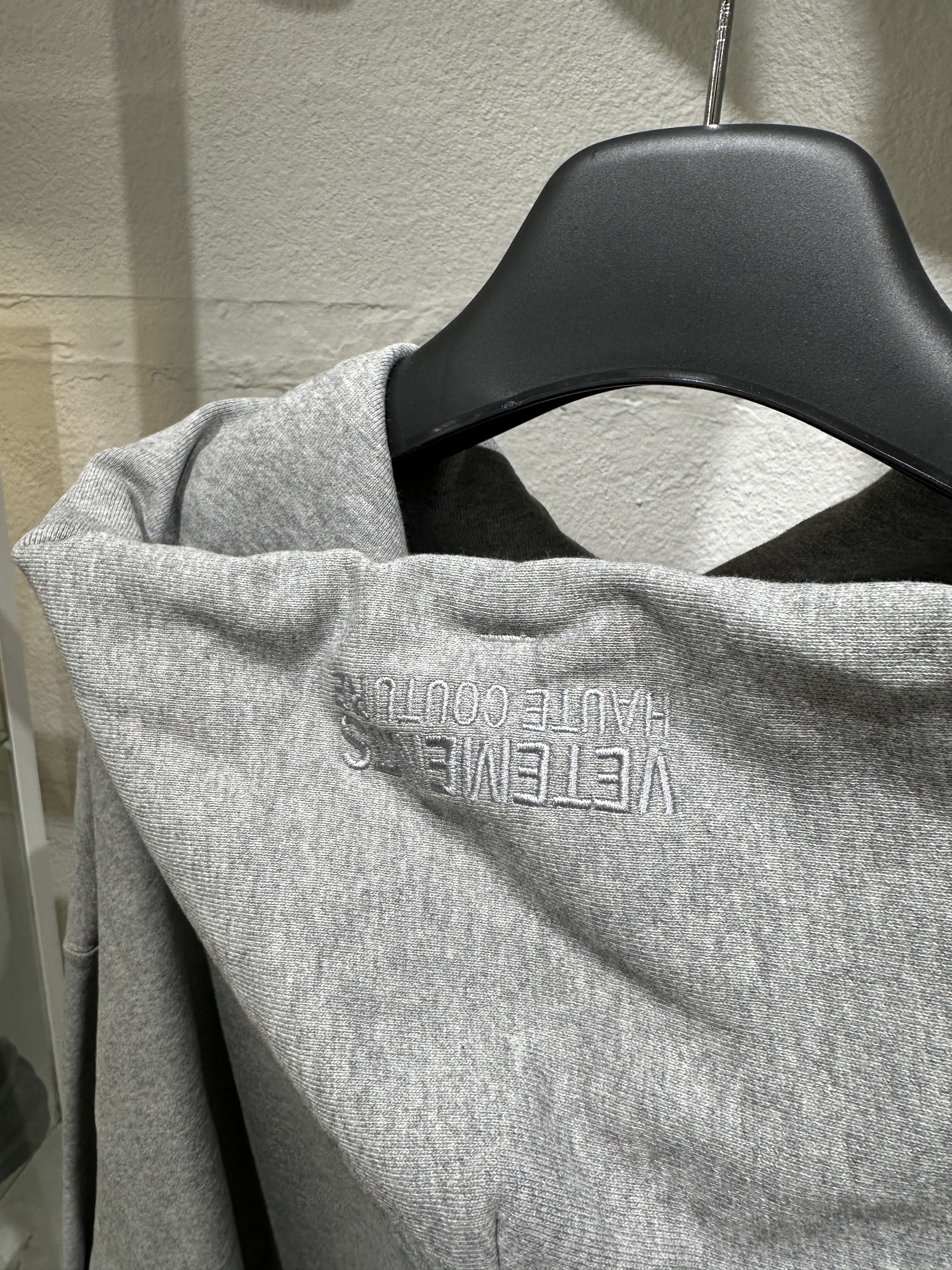 Vetements Vetements haute couture hoodie grey Size US M / EU 48-50 / 2 - 4 Thumbnail