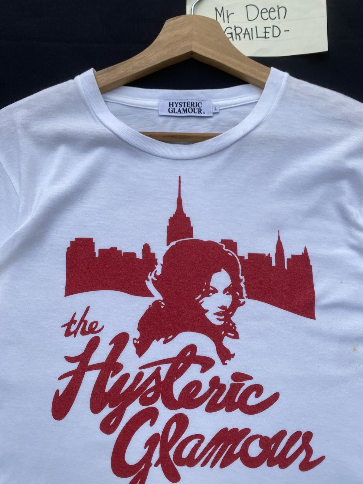 Hysteric Glamour Rare Hysteric Glamour New York City White Tshirt Size US M / EU 48-50 / 2 - 10 Thumbnail