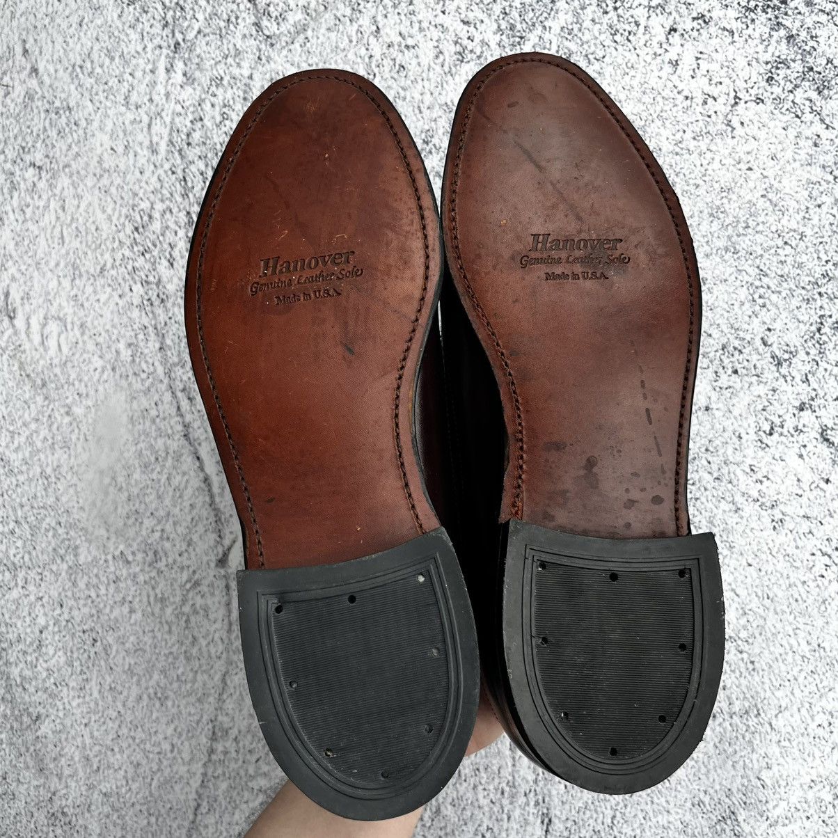 Hanover Vintage Hanover Shell Cordovan Longwing Dress Shoes 8.5 USA Size US 8.5 / EU 41-42 - 7 Thumbnail