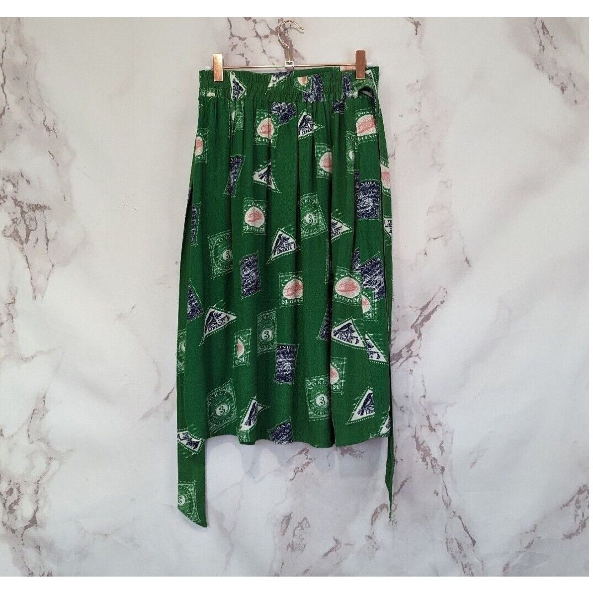 Anthropologie Anthropologie Porridge Skirt Women XS Getaway Stamp Bird Size 26" / US 2 / IT 38 - 5 Thumbnail