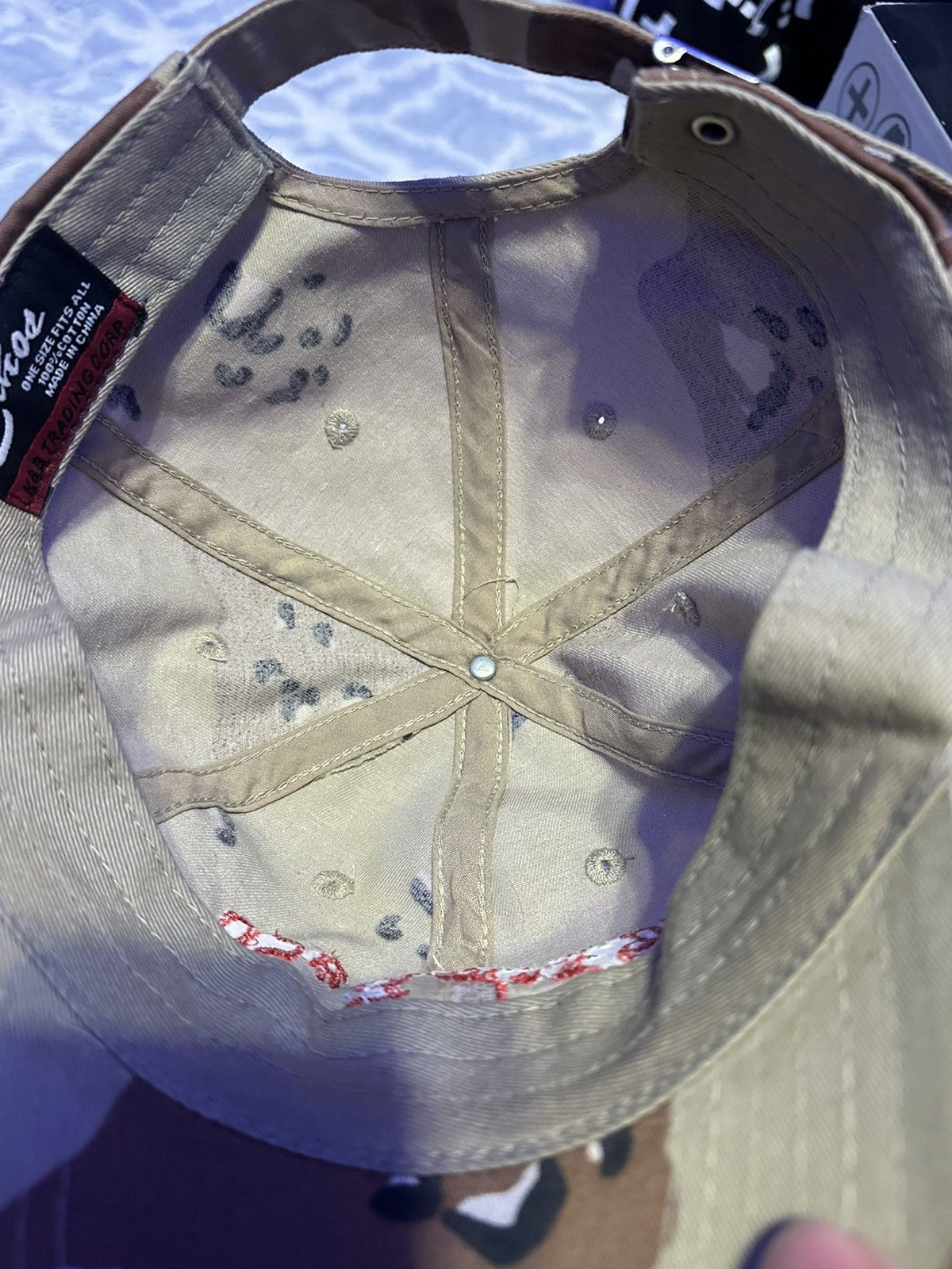G59 Records SUPER RARE GREY*59 DESERT CAMO HAT Size ONE SIZE - 3 Thumbnail