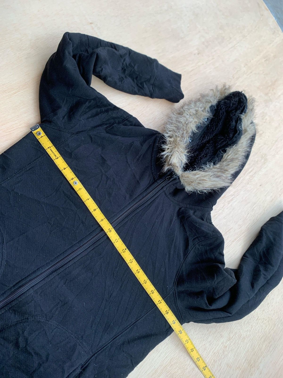 If Six Was Nine × Japanese Brand × Le Grande Bleu (L.G.B.) Fur Hoodie Ifsixwasnine Lgb Style Size US M / EU 48-50 / 2 - 7 Thumbnail