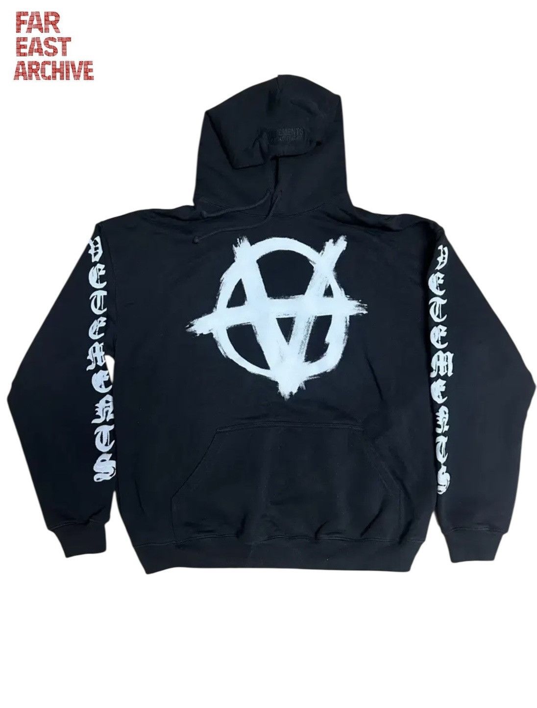 Vetements Vetements Anarchy Hoodie Size US S / EU 44-46 / 1 - 1 Thumbnail
