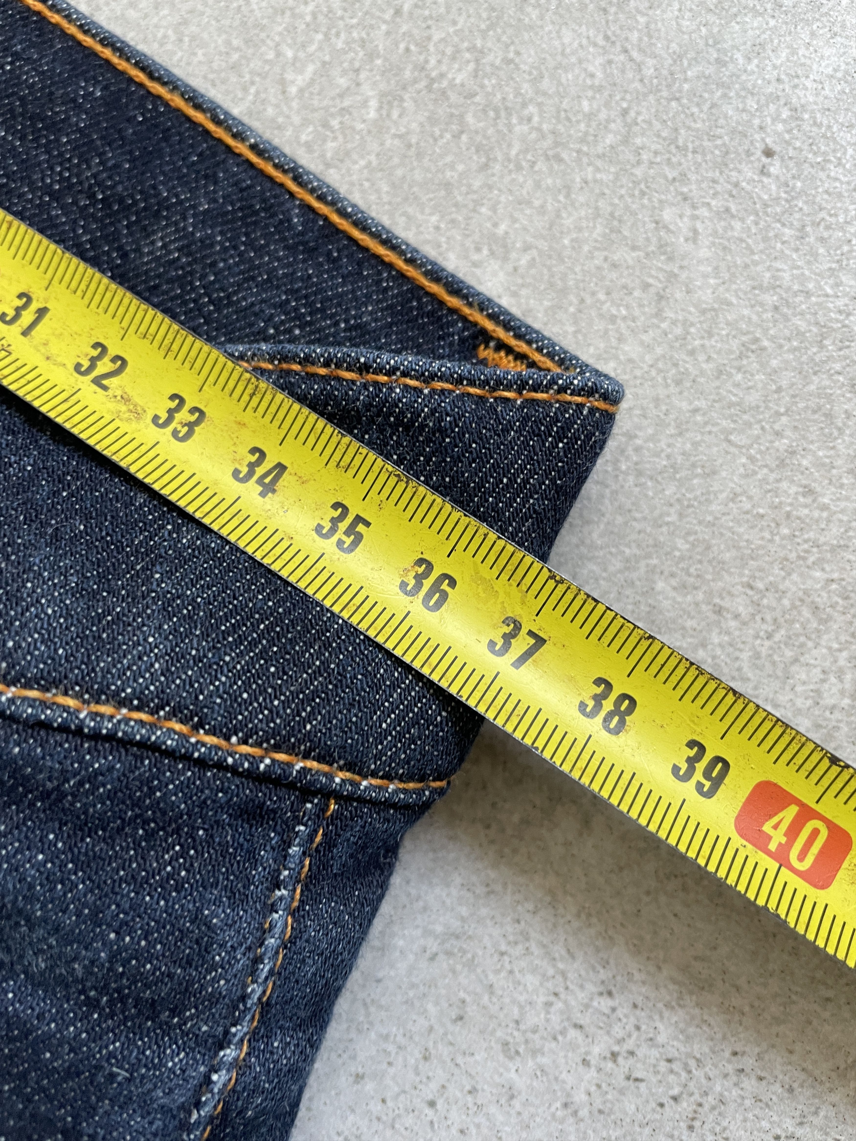 Japanese Brand × Jean × Nudie Jeans NAVY RAW DENIM NUDIE JEANS SLIM SLKINNY DENIM Size US 30 / EU 46 - 9 Thumbnail