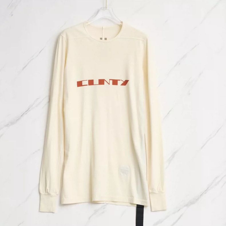 Rick Owens Rick Owens Unisex monogram print long sleeves Size US XS / EU 42 / 0 - 1 Thumbnail