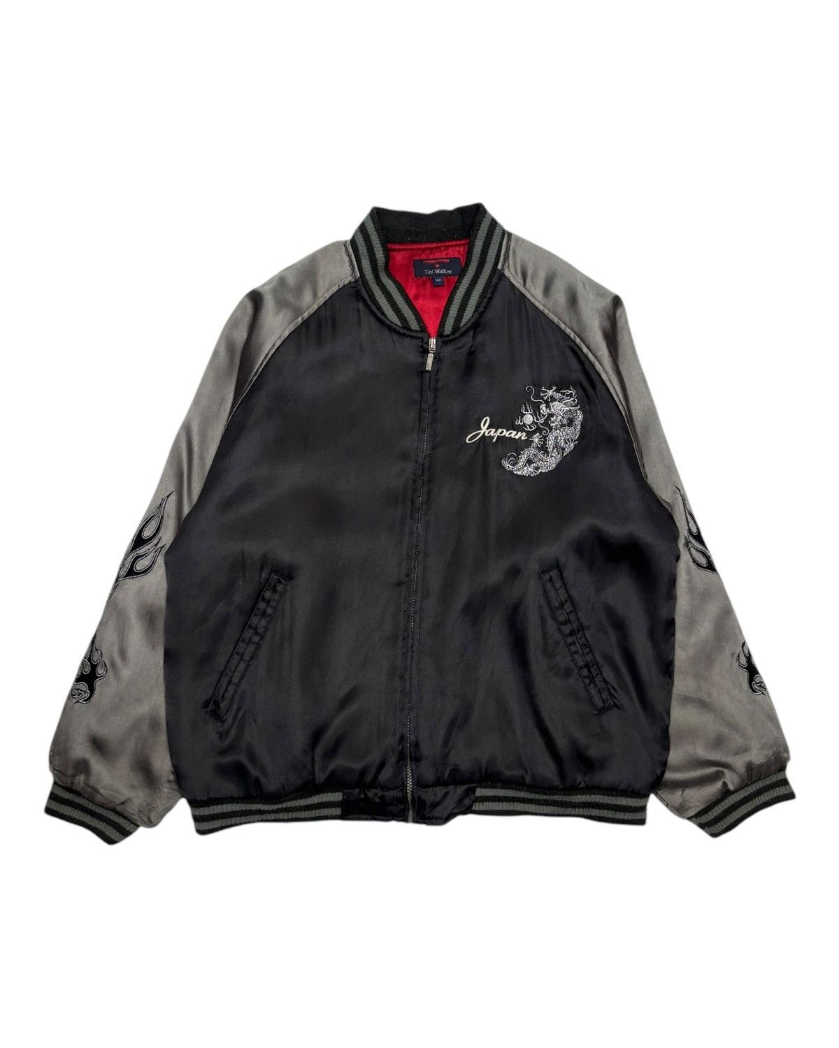 Japanese Brand 🔥VINTAGE JAPANESE SUKAJAN DRAGON EMBROIDERY SUKAJAN JACKET Size US S / EU 44-46 / 1 - 3 Thumbnail