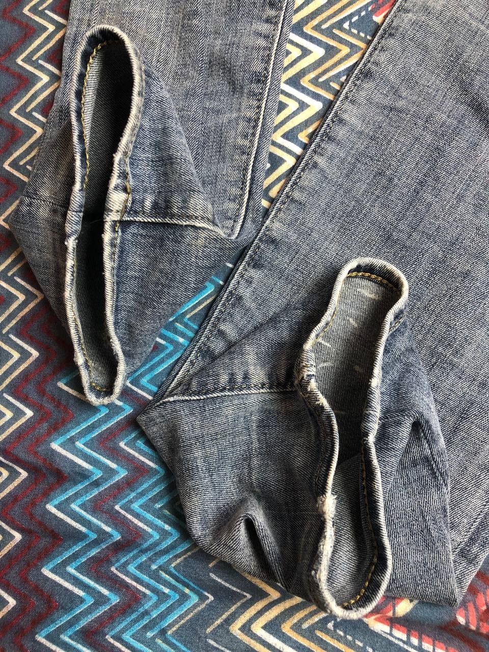 Diesel × Vintage Vintage Diesel BUSTER Baggy Jeans Embroidered Logo Size US 32 / EU 48 - 23 Thumbnail