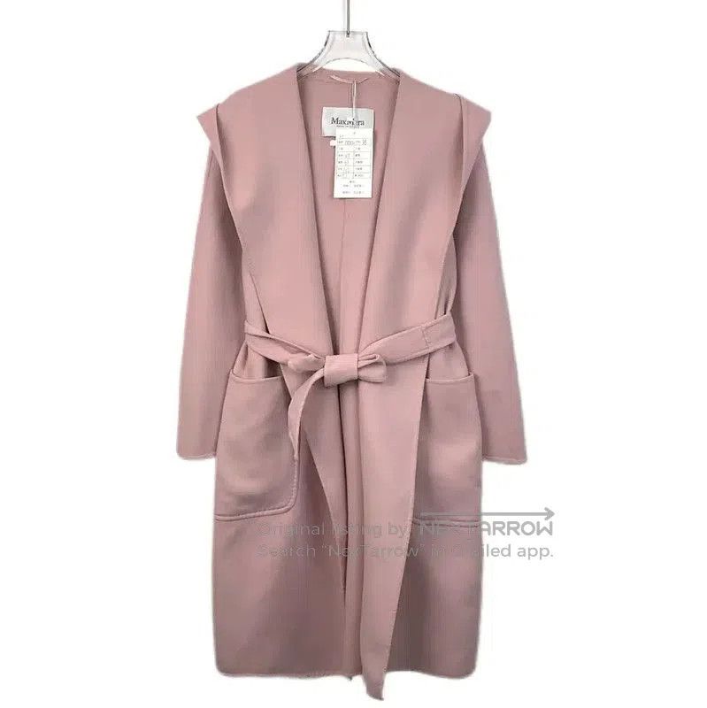 Max Mara MaxMara Women's Pink Wool Coat . Size S / US 4 / IT 40 - 1 Thumbnail