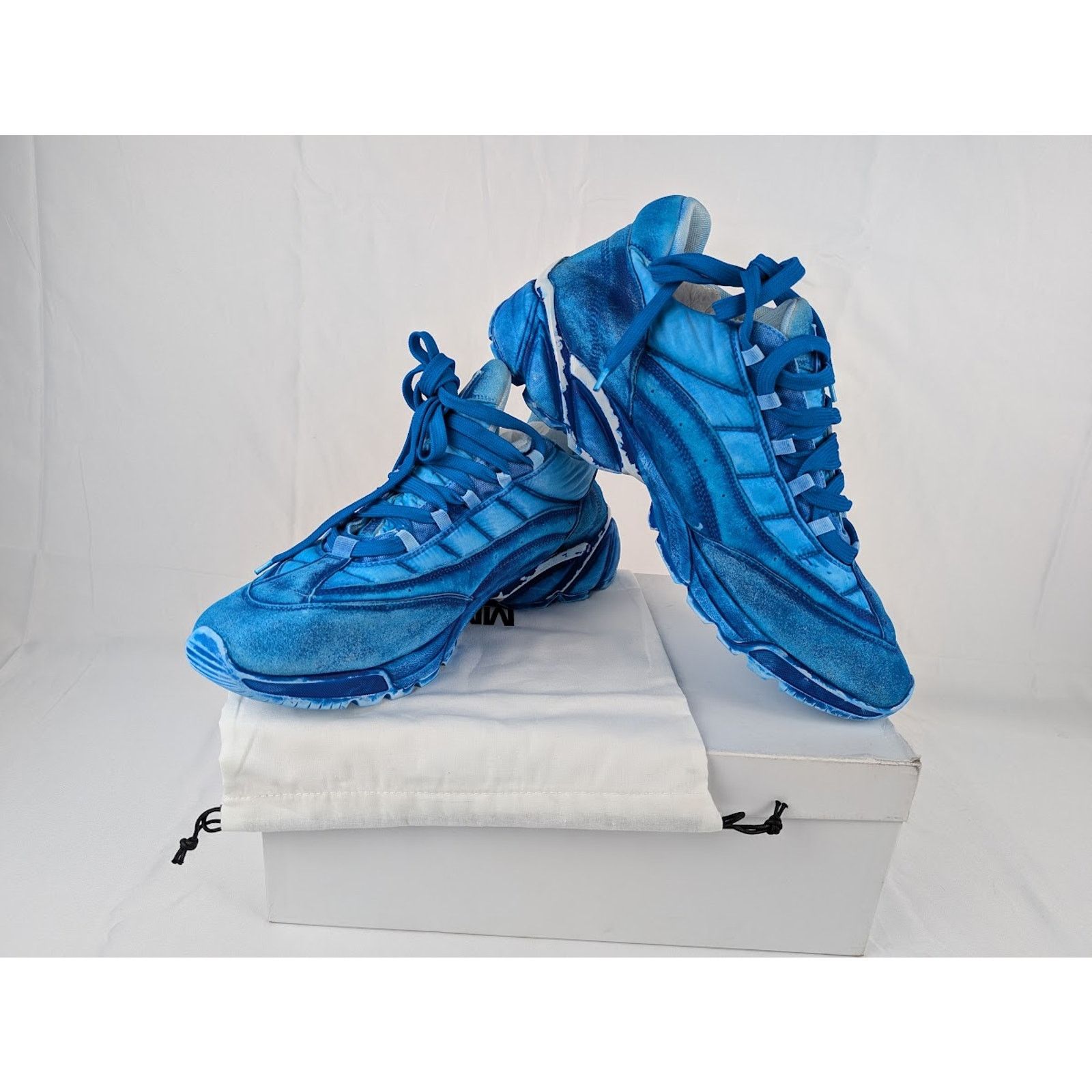 Maison Margiela o1rshd1 Sneakers in Azure Size US 8.5 / EU 41-42 - 14 Thumbnail