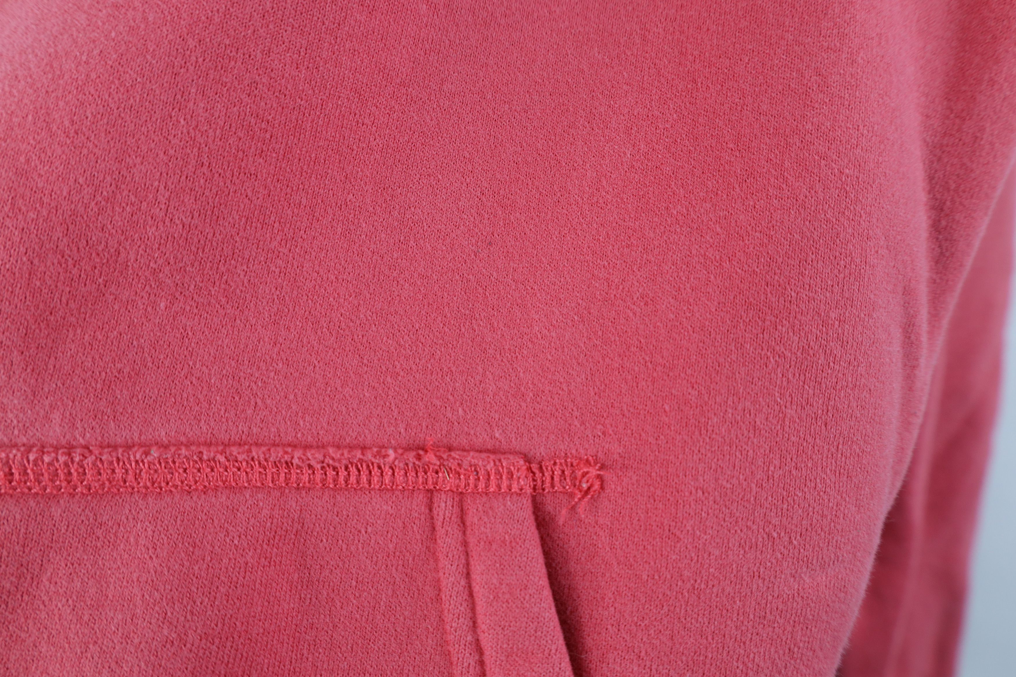 Abercrombie & Fitch Vintage 90s Y2K Abercrombie & Fitch Hoodie Sweatshirt Pink Size M / US 6-8 / IT 42-44 - 9 Thumbnail