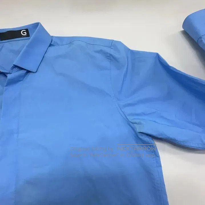 Givenchy Givenchy Men's Solid Single-Button Long-Sleeve Shirt. Size US M / EU 48-50 / 2 - 3 Thumbnail
