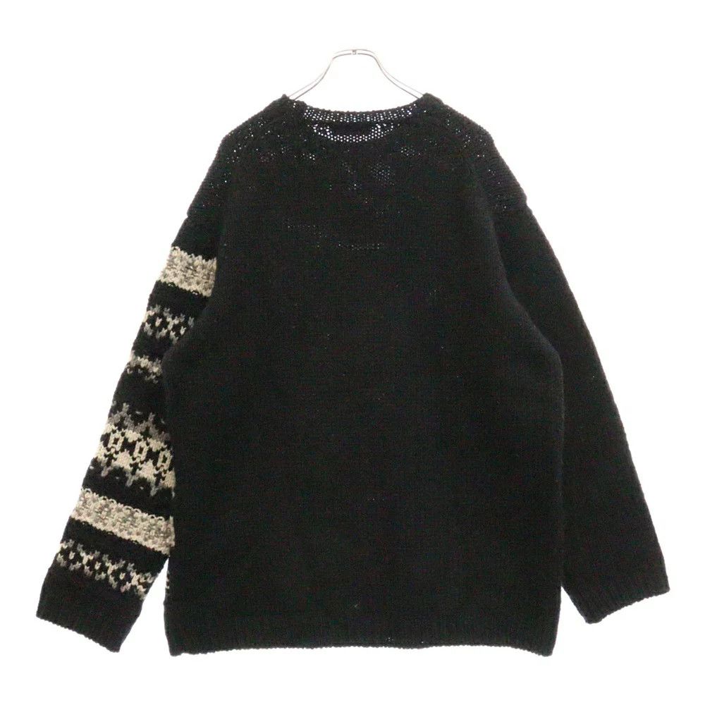 Yohji Yamamoto Yohji Yamamoto POUR HOMME PATTERN CREW NECK A KNIT Size US L / EU 52-54 / 3 - 2 Thumbnail