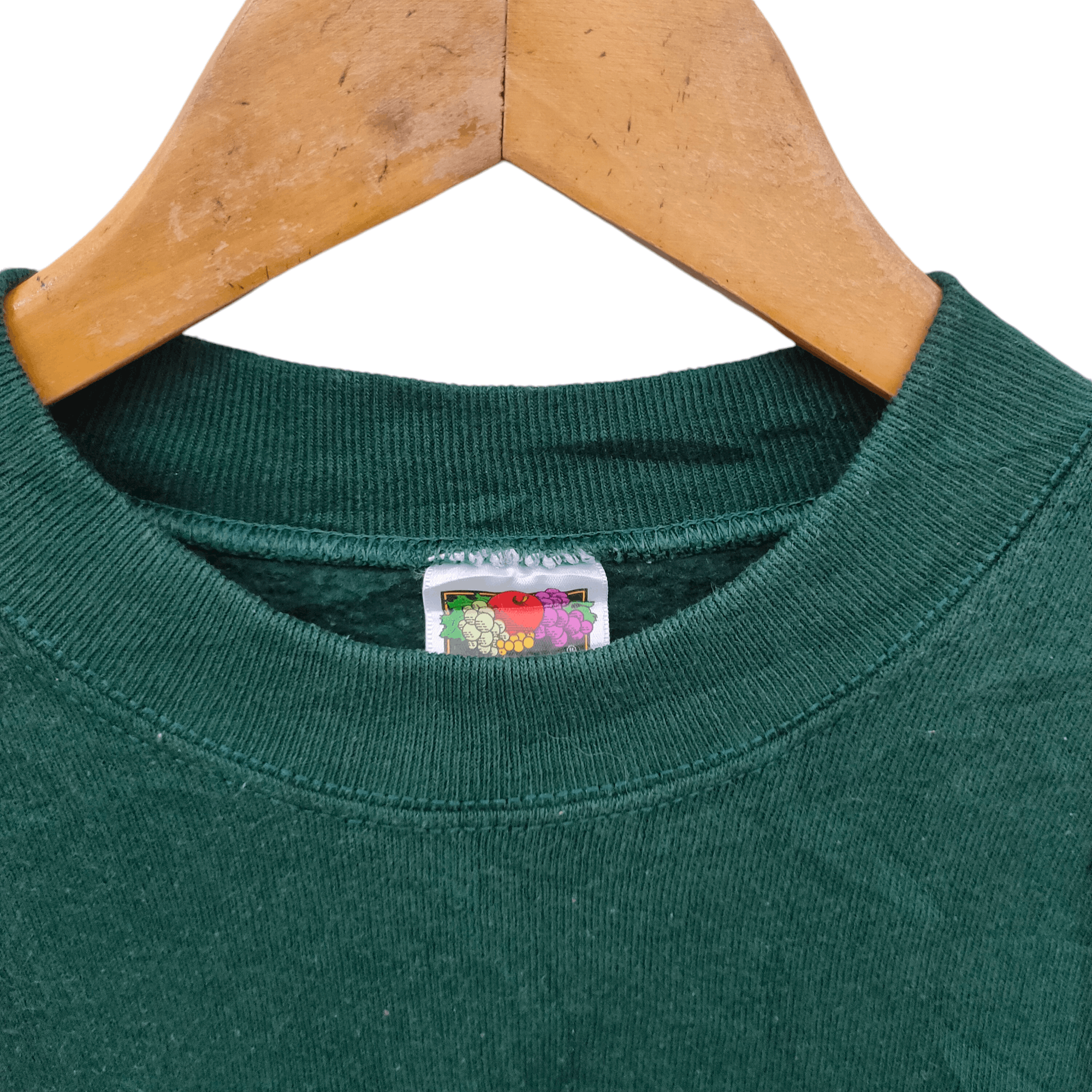 Fruit Of The Loom × NFL × Vintage 90s Green Bay Packers Sweatshirt Vintage NFL Embroidery Size US XL / EU 56 / 4 - 8 Thumbnail