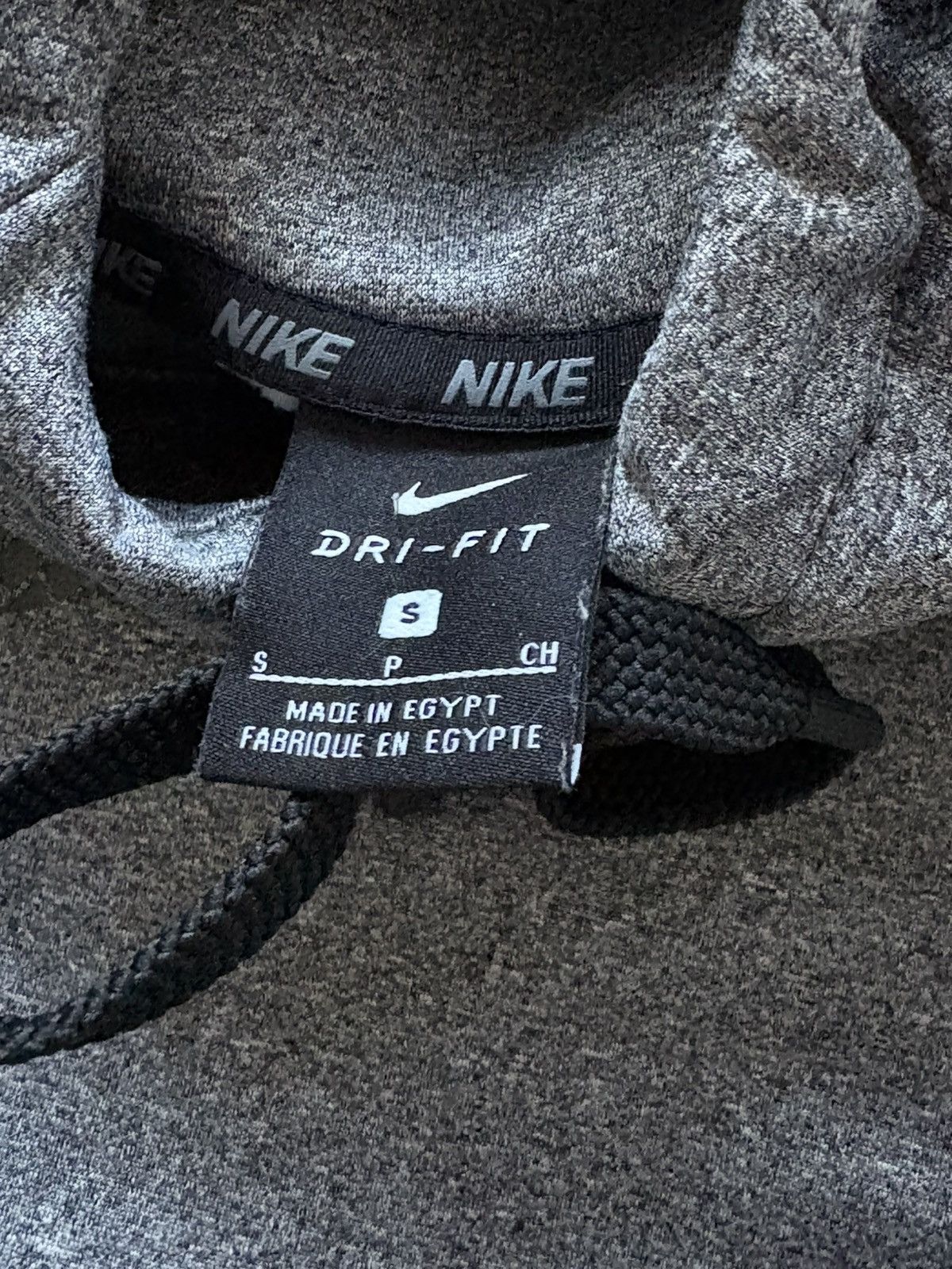 Nike 90s Vintage Nike Dri Fit Big Swoosh Logo Sport Y2K Hoodie Size US S / EU 44-46 / 1 - 6 Thumbnail
