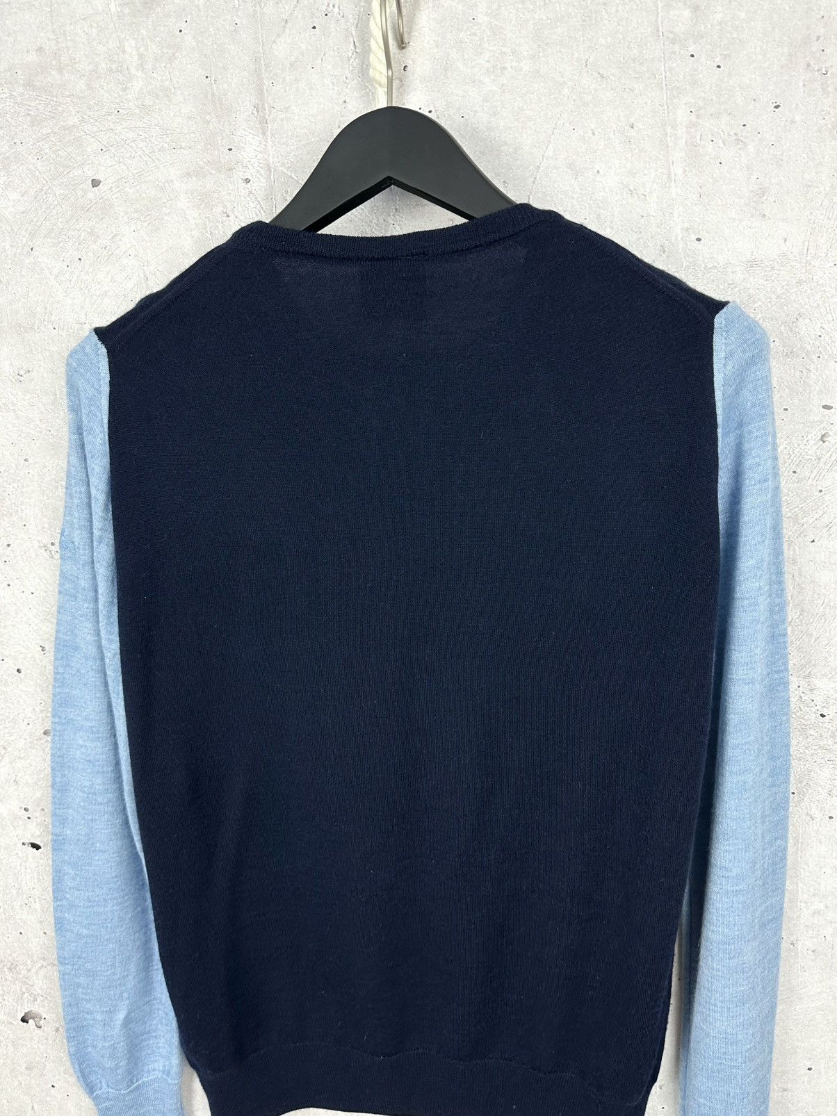Oscar Jacobson × Vintage Oscar Jacobson Knit Wool Rast Pin Roundneck Sweater Size US M / EU 48-50 / 2 - 7 Thumbnail