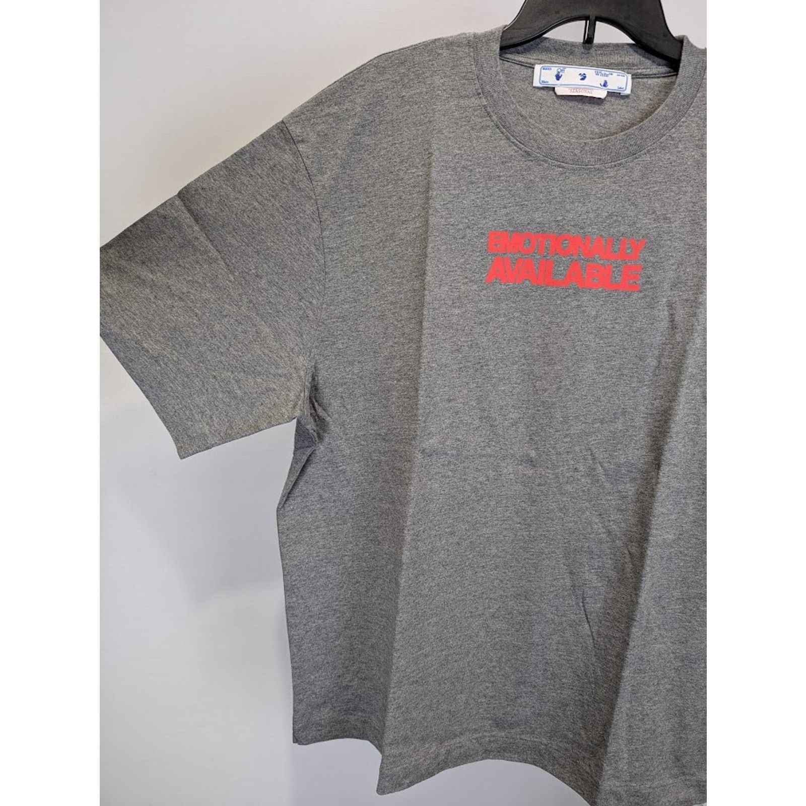 Off-White o1rshd1 Emotion Arrow Over Skate Shirt in Gray Size US M / EU 48-50 / 2 - 6 Thumbnail