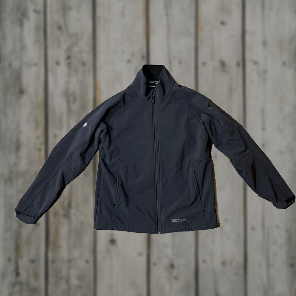 Marmot Marmot Windbreaker Jacket Mens Large Black Nylon Size US L / EU 52-54 / 3 - 1 Thumbnail
