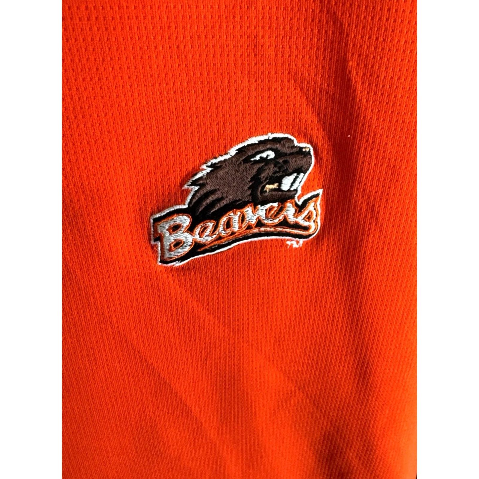 Vintage Nike Pro Edge Embroiderd Oregon Beavers Poly POLO SHIRT 2XL XXL Shirt Mens Polo Oregon Beavers Pro Edge Embroiderd Poly POLO SHIRT 2XL XXL Size US XXL / EU 58 / 5 - 6 Thumbnail