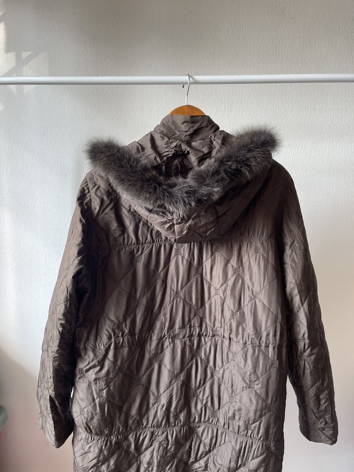 Balmain Vintage Balmain Fur Hoodie Jacket Size US XL / EU 56 / 4 - 7 Thumbnail
