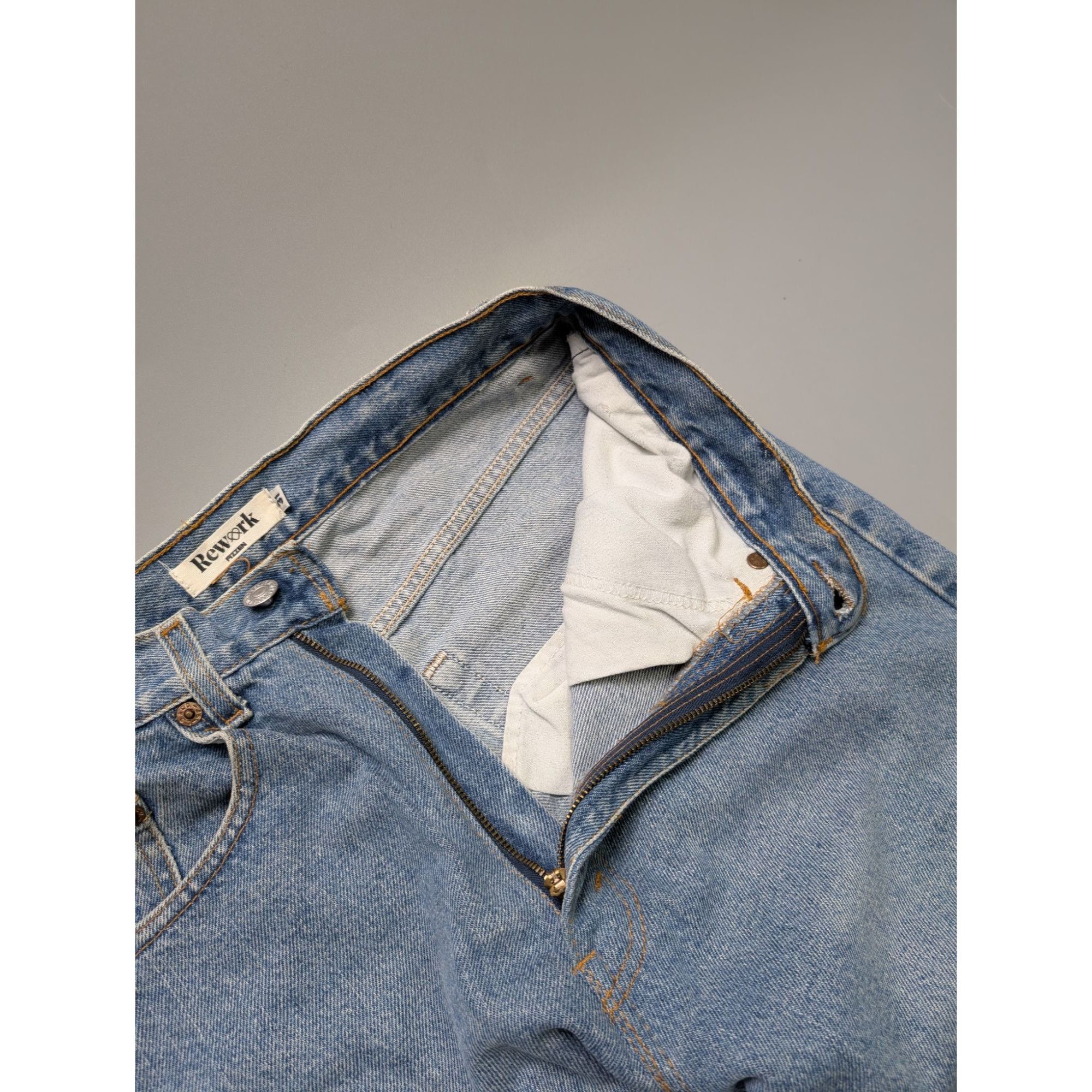 Levi's Levi's 550 Fizzen Rework Denim Jeans Pants (Y1072) Size US 31 - 6 Thumbnail
