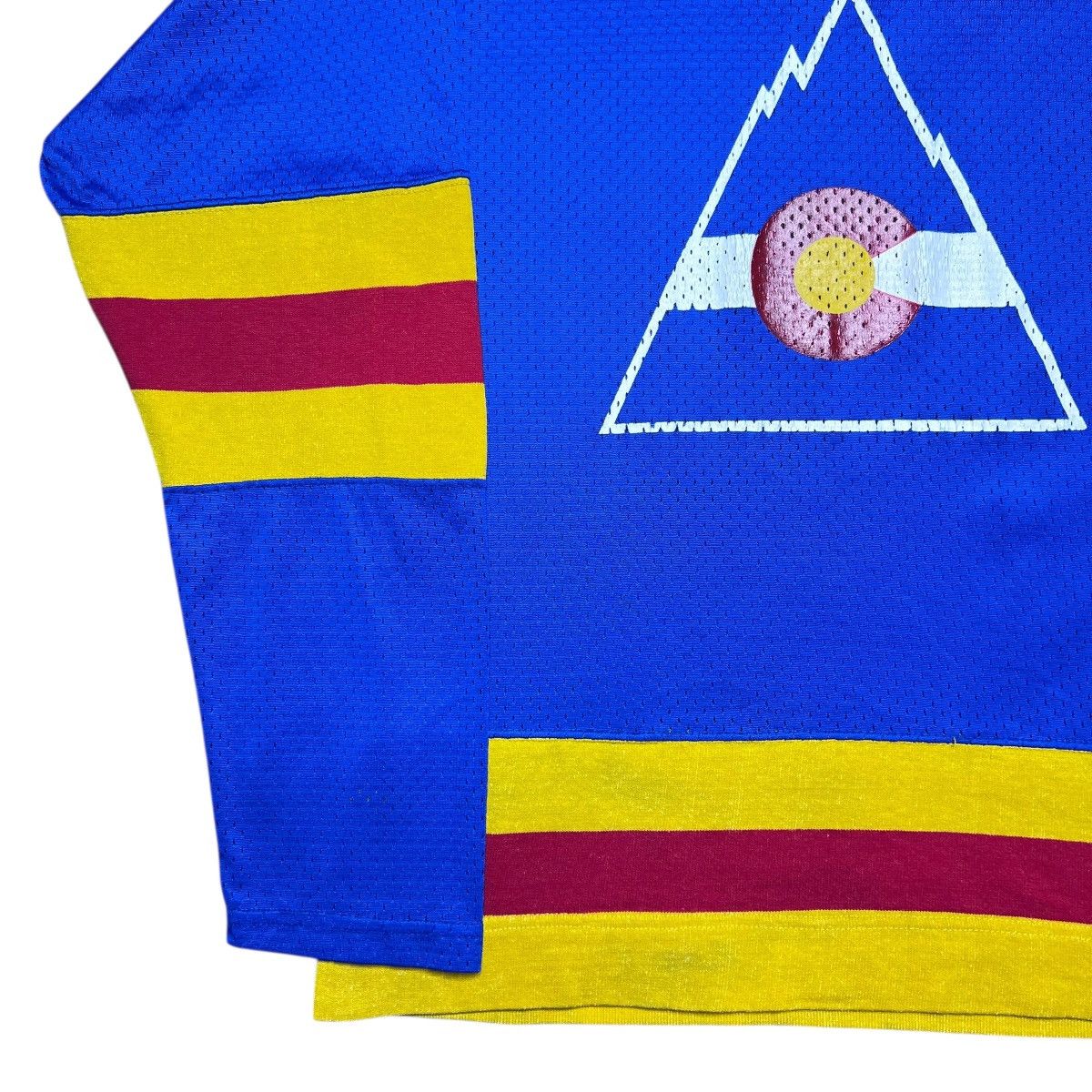 NHL 1970s NHL Colorado Rockies Athletic Knitwear Hockey Jersey Size US XS / EU 42 / 0 - 18 Thumbnail