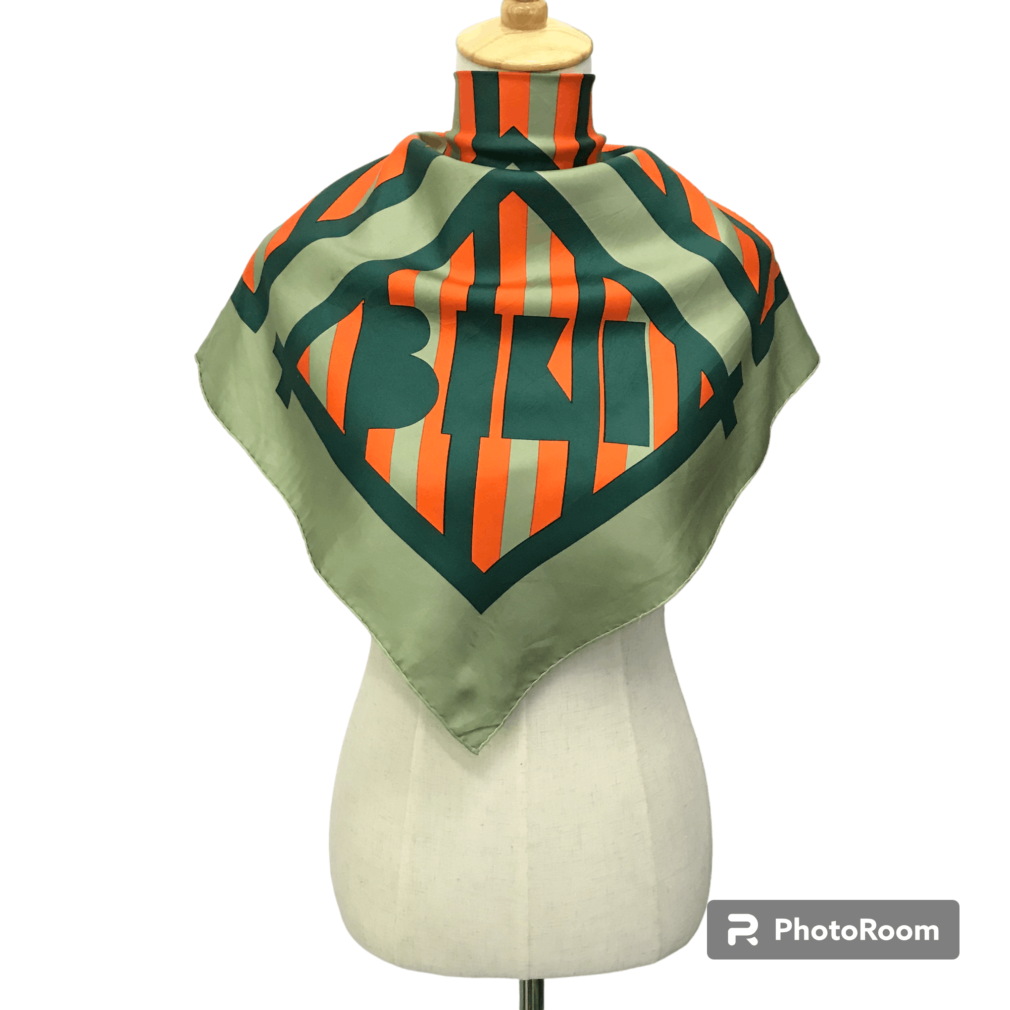 Japanese Brand Vintage Biki Silk Scarf M213 Size ONE SIZE - 1 Thumbnail