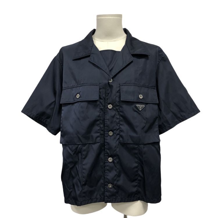 Prada Prada Re-Nylon Short Sleeve Shirt Size XXL Size US XXL / EU 58 / 5 - 1 Thumbnail