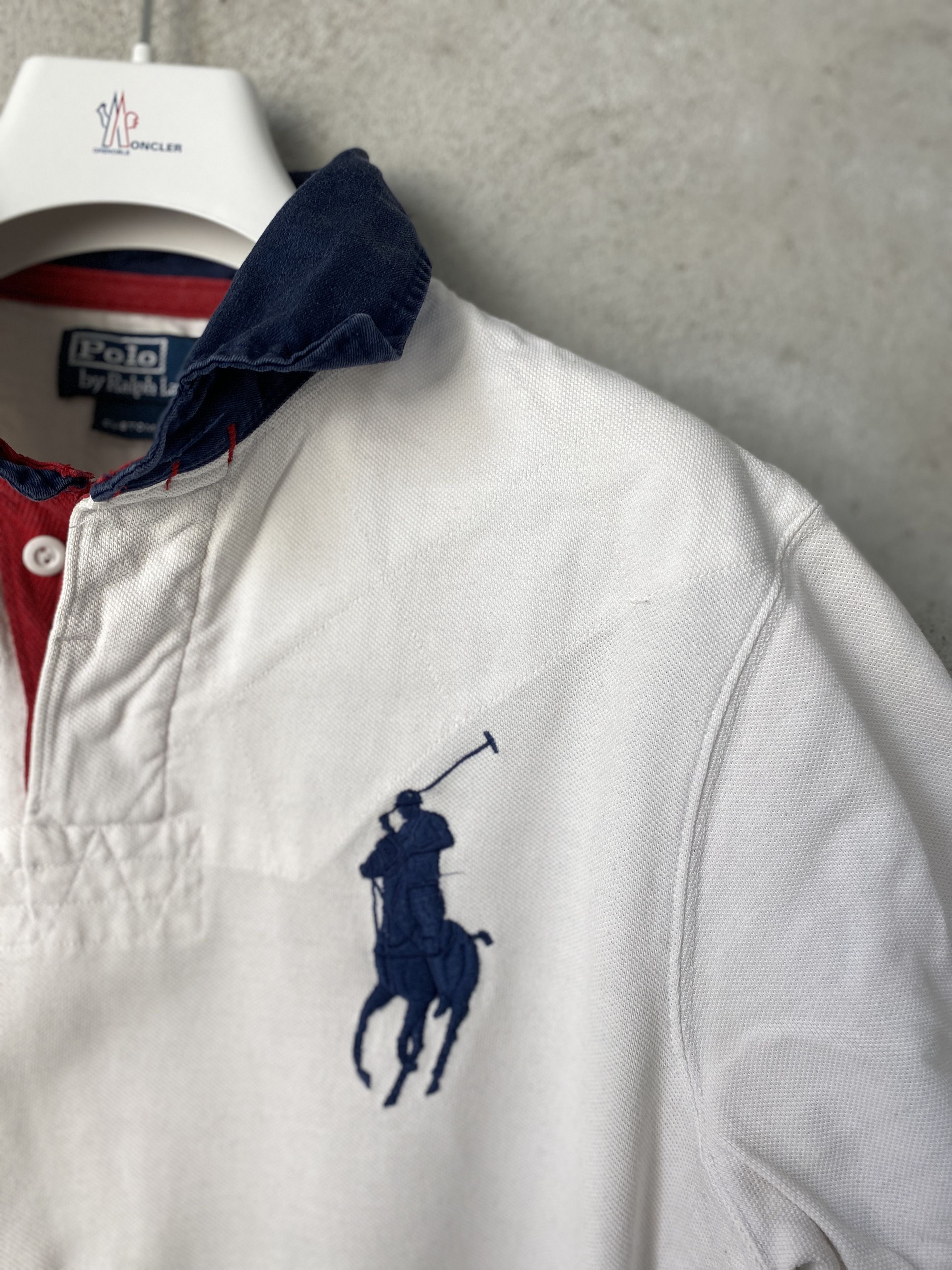 Polo Ralph Lauren × Vintage Polo Ralph Lauren vintage polo t-shirt tee big pony Size US M / EU 48-50 / 2 - 2 Thumbnail