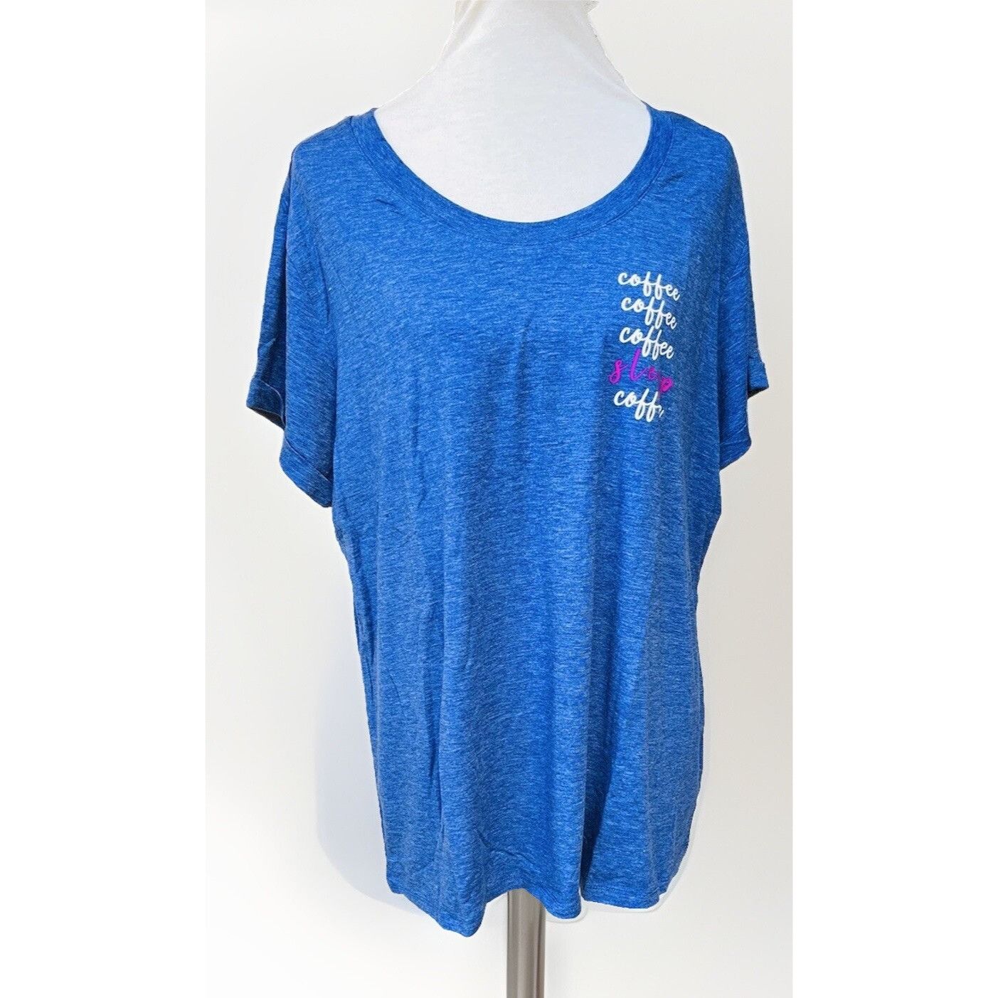 Other Natural Reflection Women’s Mazarene Blue Shirt Sleep Loungew Size XXL / US 16-18 / IT 52-54 - 8 Thumbnail