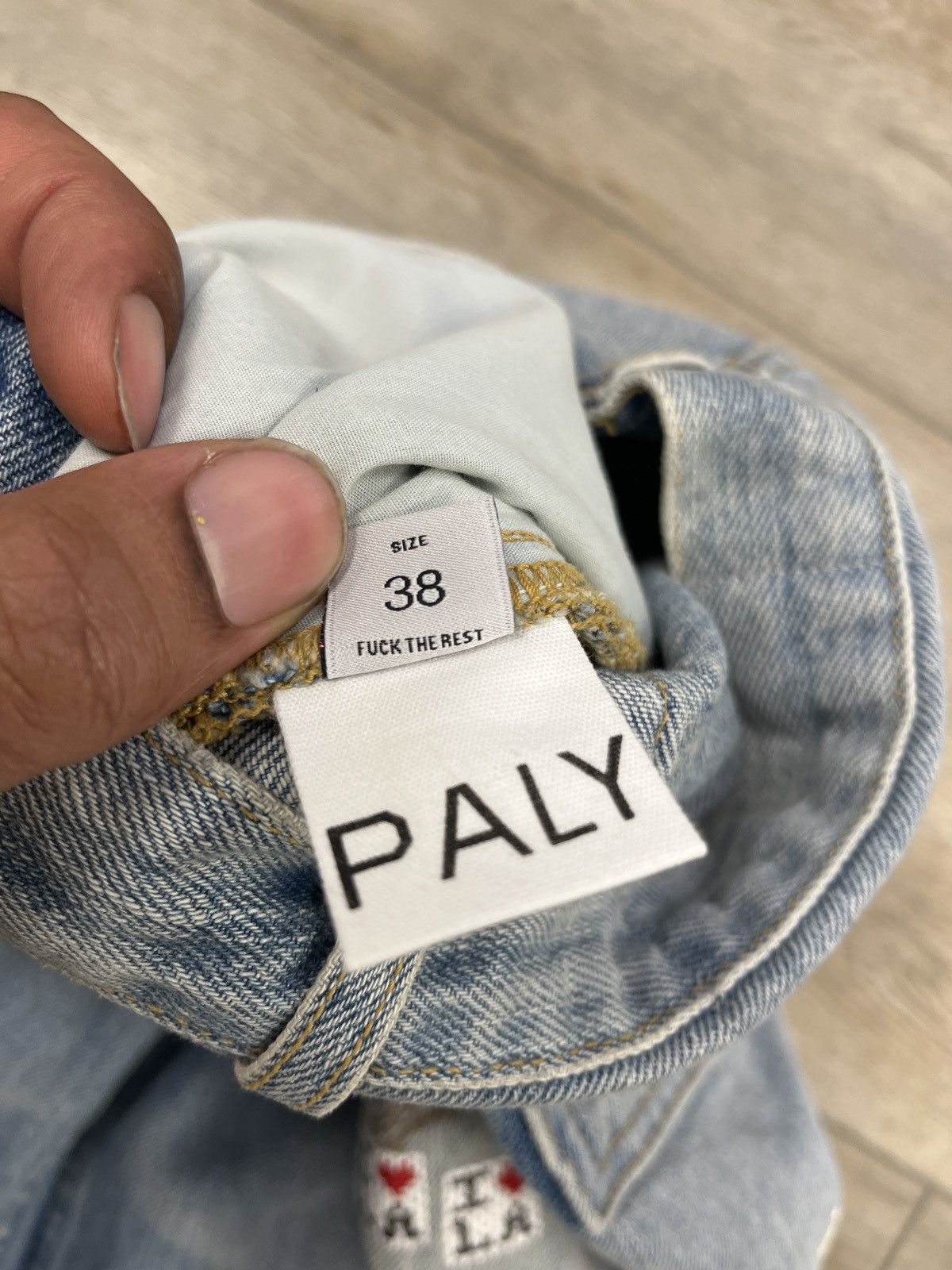Palmes Paly denim size 38 new Size US 38 / EU 54 - 4 Thumbnail