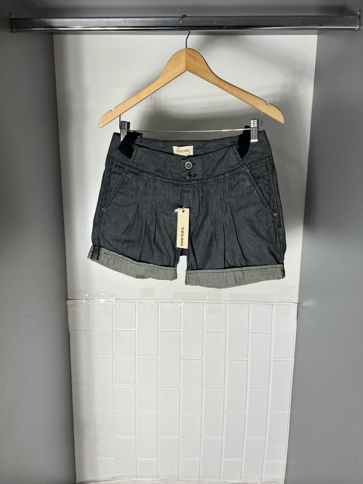 Diesel VINTAGE DIESEL INDUSTRY DENIM DIVISION JEANS SKIRT CASUAL Size 28" / US 6 / IT 42 - 2 Thumbnail