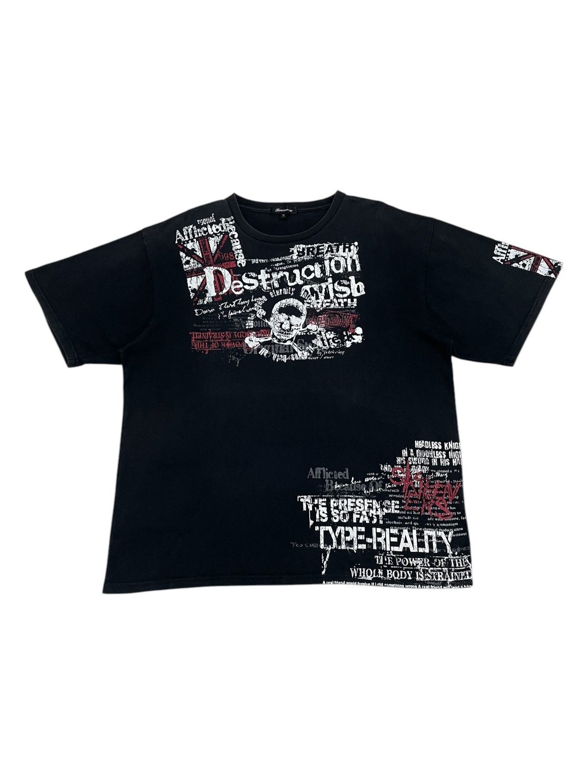Japanese Brand Beaumere London Seditionaries Punk Casual Underground Lads Size US XXL / EU 58 / 5 - 2 Thumbnail