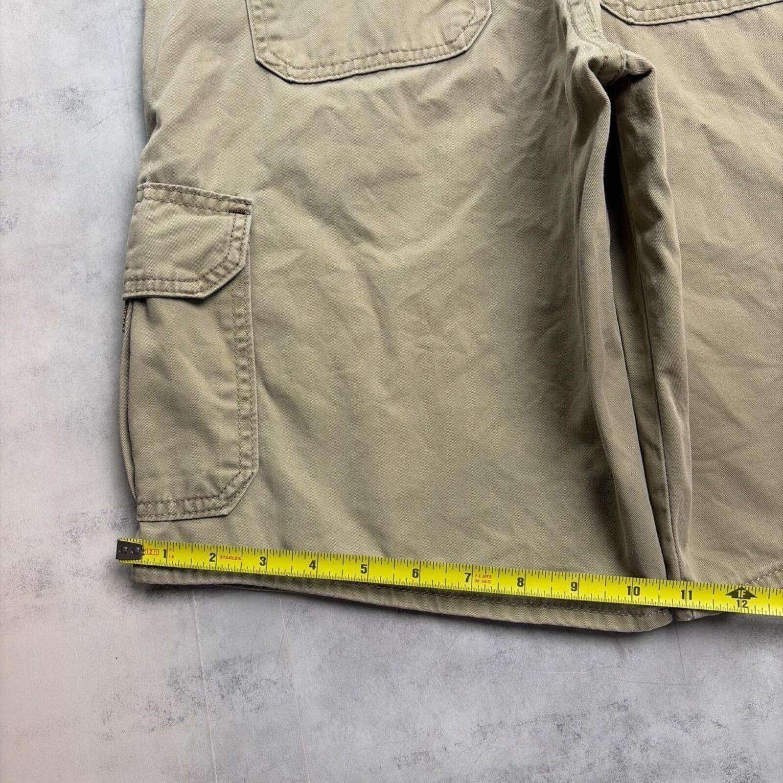 Wrangler Y2K Beige Wrangler Carpenter Baggy Skater Shorts Size 28" / US 6 / IT 42 - 8 Thumbnail