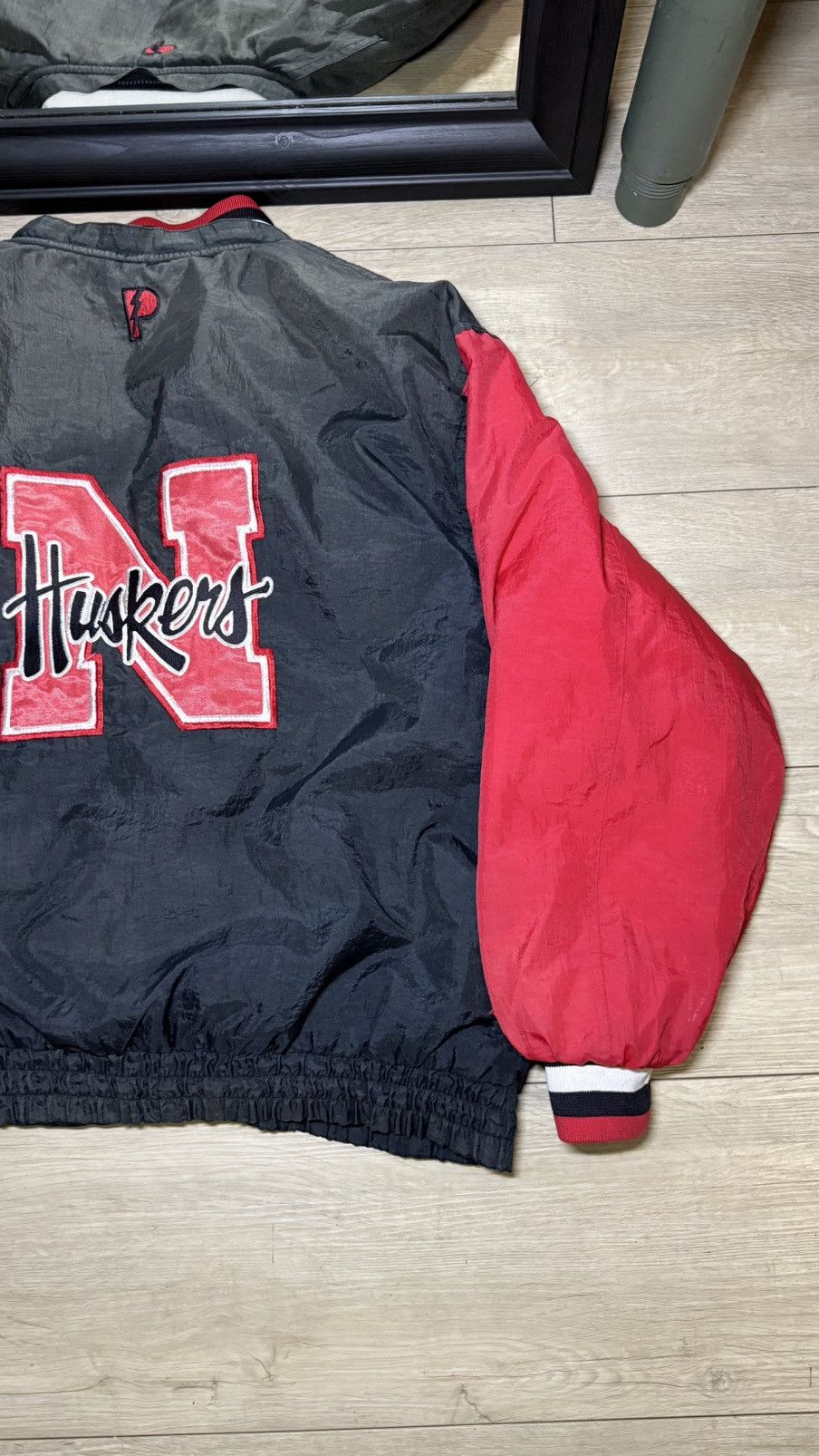 Pro Player Vintage / Y2K Pro Player Reversible Huskers Windbreaker Size US XL / EU 56 / 4 - 5 Thumbnail