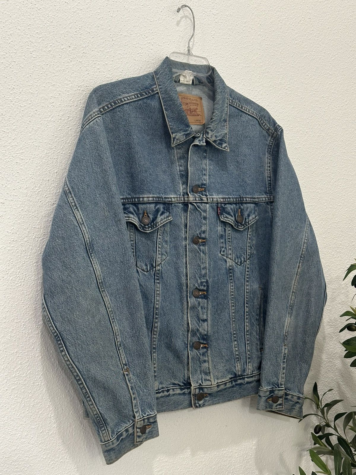 Levi's Vintage 90s Levi's 70507 0389 Trucker Jacket Large USA Made Size US L / EU 52-54 / 3 - 3 Thumbnail