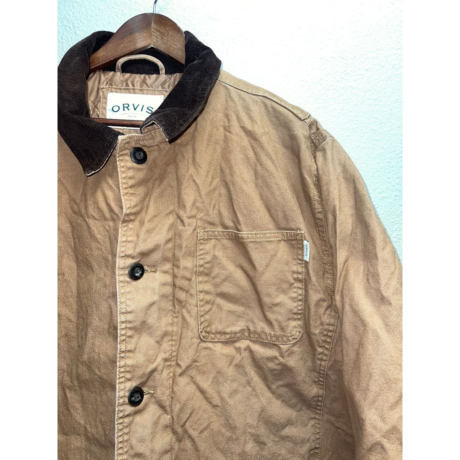Vintage Orvis Chore Jacket Coat Classic Collection Barn Button Up 2X Size US XXL / EU 58 / 5 - 2 Thumbnail