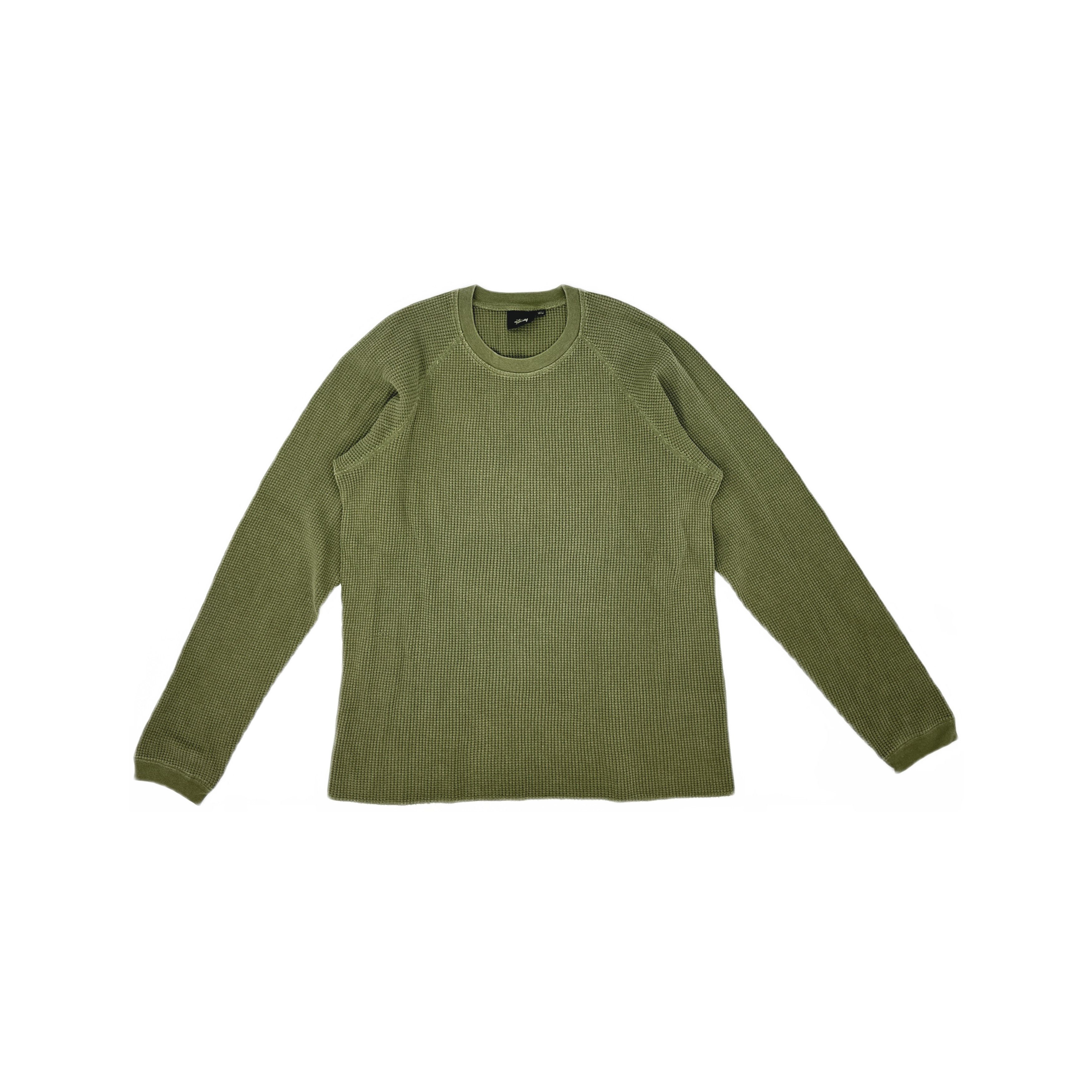 Stussy Stussy Mantra Raglan Thermal Long Sleeve Size XL Size US XL / EU 56 / 4 - 1 Thumbnail