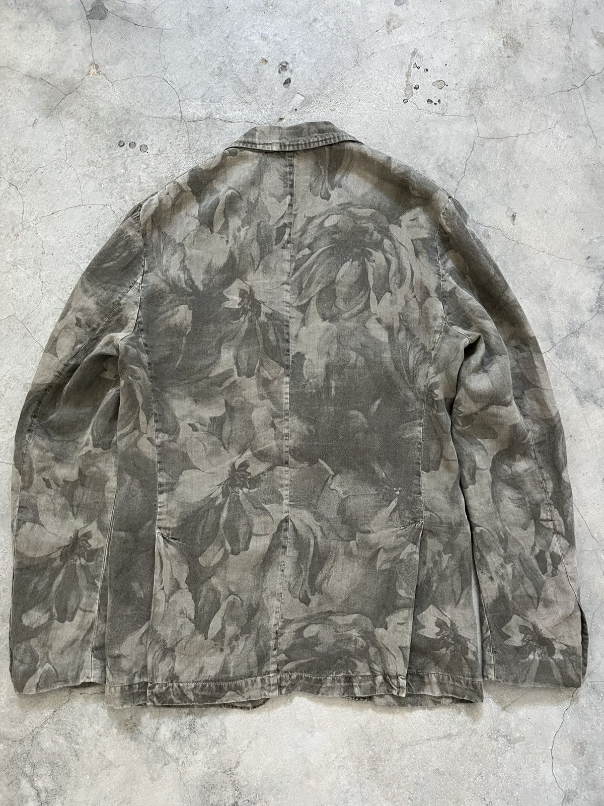 Messagerie Messagerie Patrizio Piscaglia Floral Linen Blazer Size US M / EU 48-50 / 2 - 8 Thumbnail