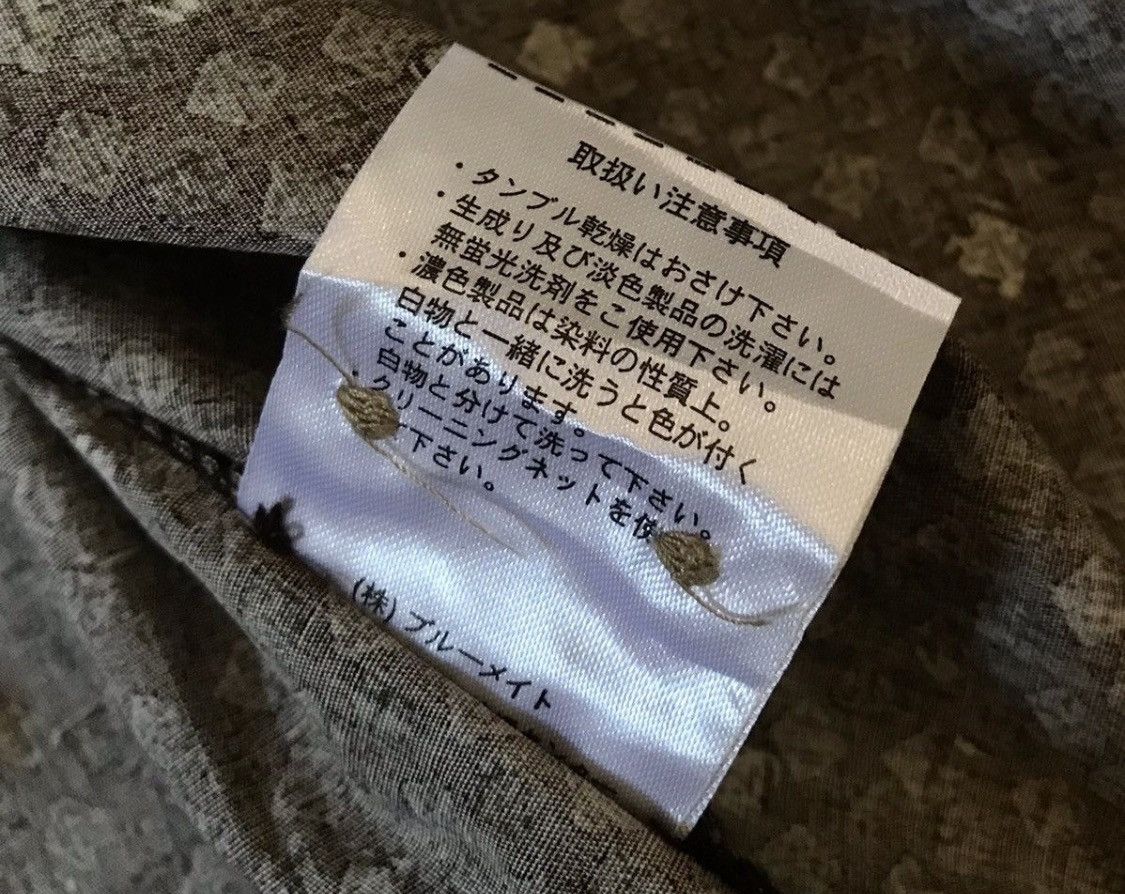 Yohji Yamamoto TAX FREE 🇺🇸 yohji yamamoto y’saccs printed camp shirt Size US L / EU 52-54 / 3 - 3 Thumbnail