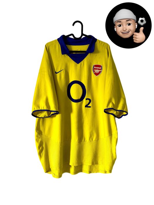 Nike 2003 2004 Arsenal London Nike Vintage Away Kit Soccer Jersey | Grailed