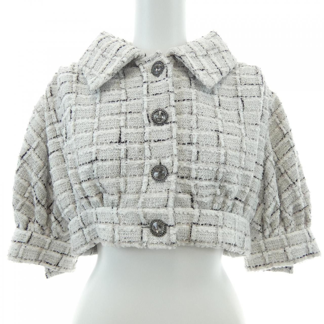 Chanel Chanel Chanel LOOK35 Jacket Textile Outerwear P71855V63403 DUTY FREE for USA Size ONE SIZE - 1 Thumbnail