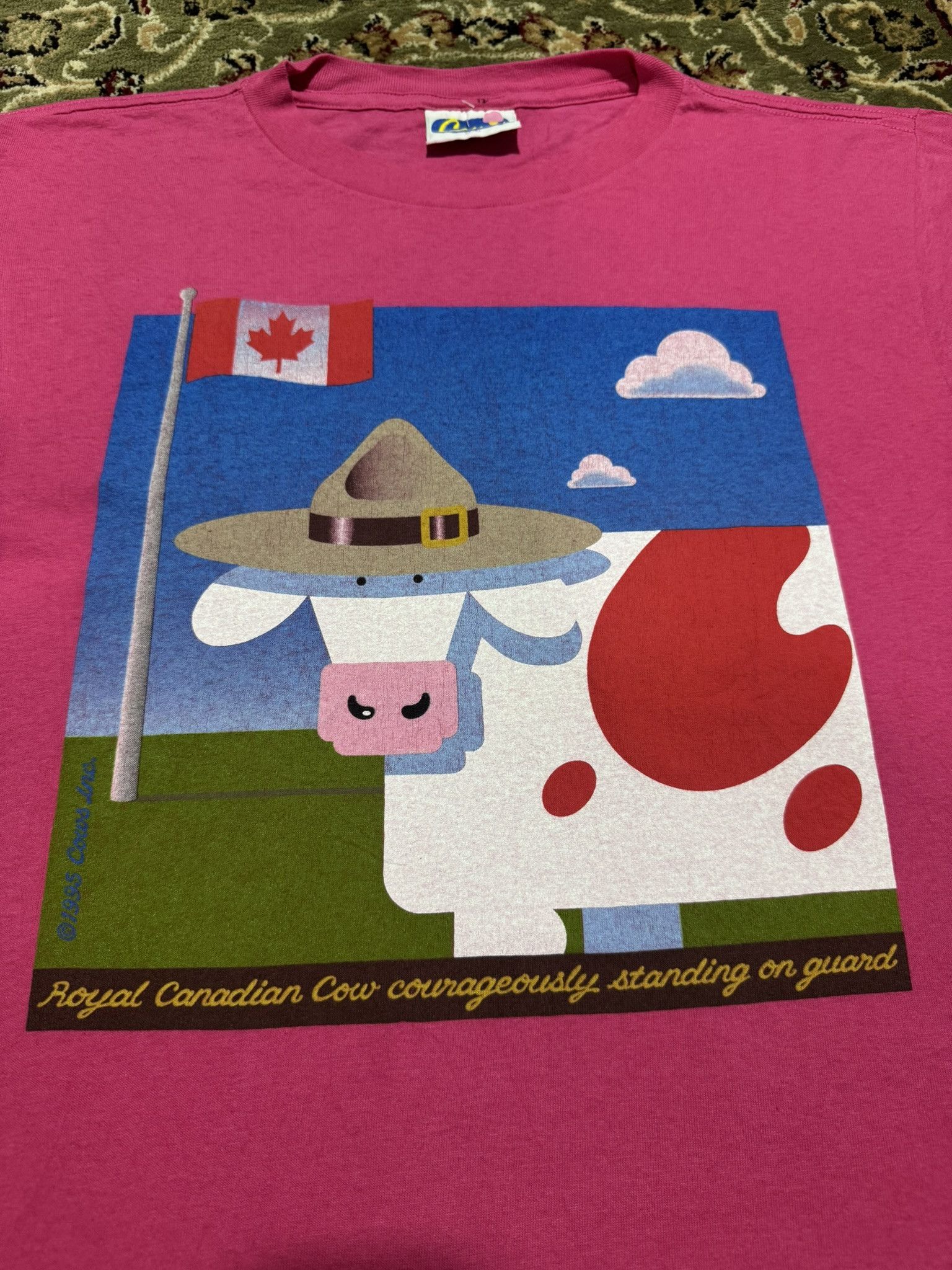 Sports Specialties × Vintage Vintage 90's Cows Royal Canadian Big Logo T shirt Size US M / EU 48-50 / 2 - 3 Thumbnail