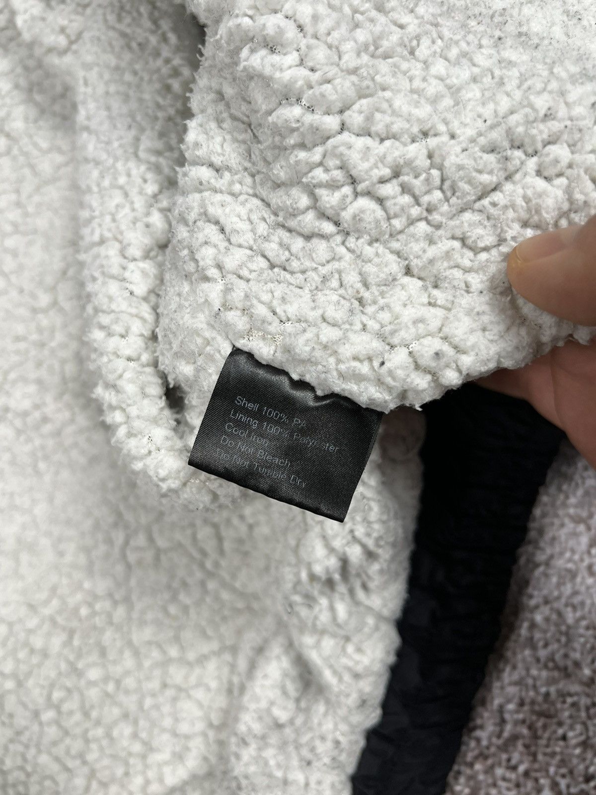 Represent Clo. Represent Shell Sherpa Nylon Black Bomber Jacket Size US M / EU 48-50 / 2 - 17 Thumbnail