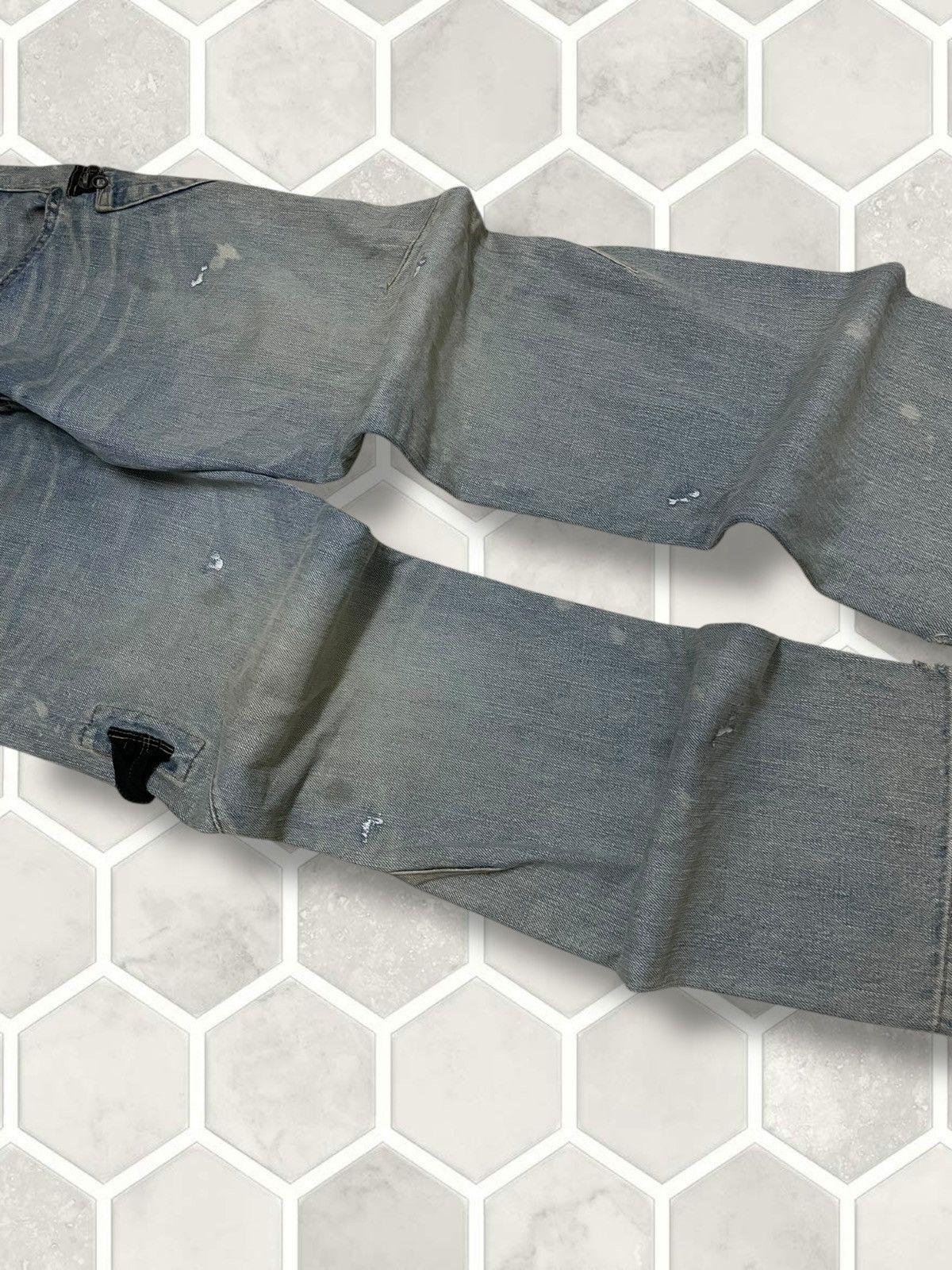 Tornado Mart Vintage Original Designer Japan RNA Punk Mudwash Denim Size US 31 - 6 Thumbnail